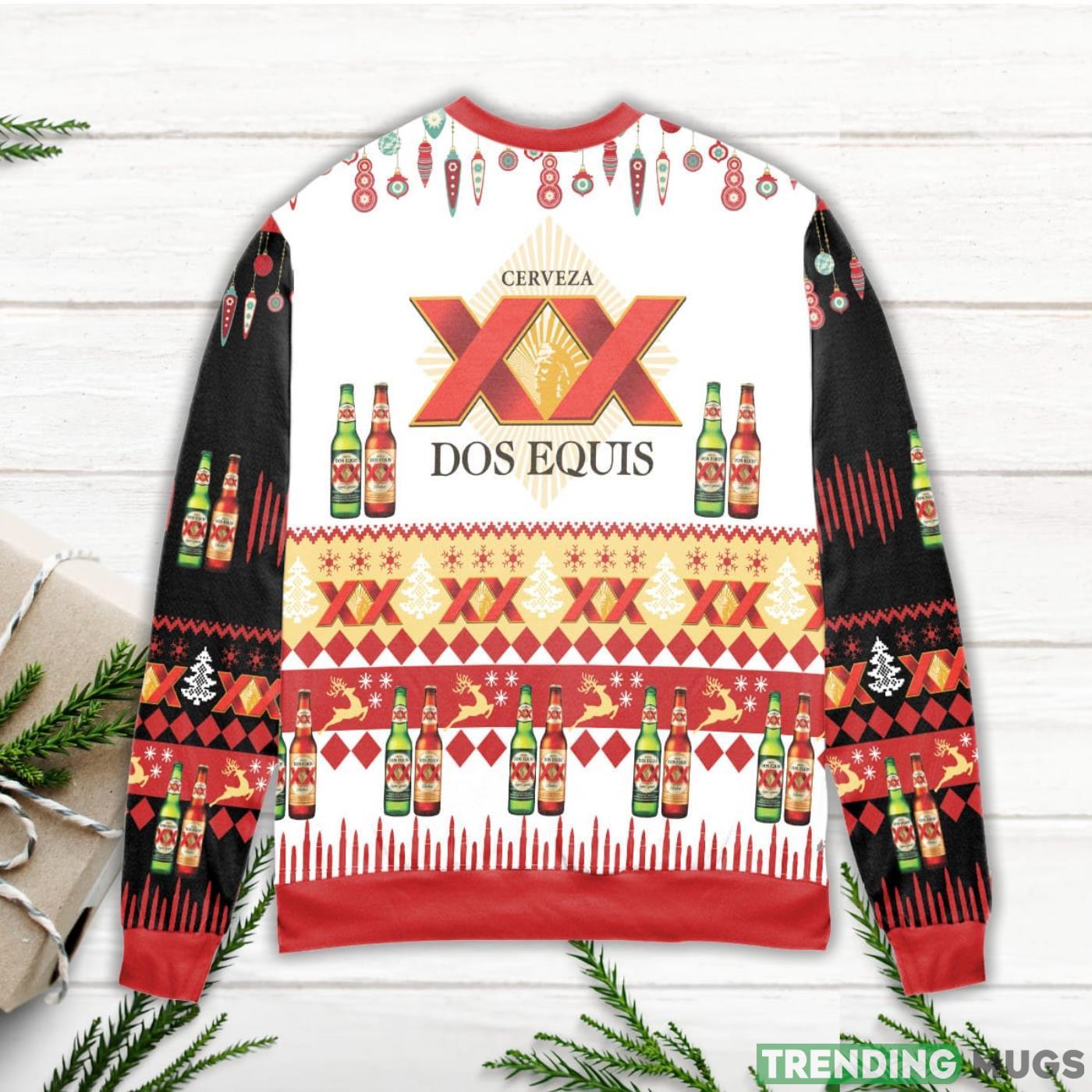 Cerveza Dos Equis XX Lager And Amber Ugly Christmas Sweater Sweater Cerveza Dos Equis XX Lager And Amber Ugly Christmas Sweater Sweater