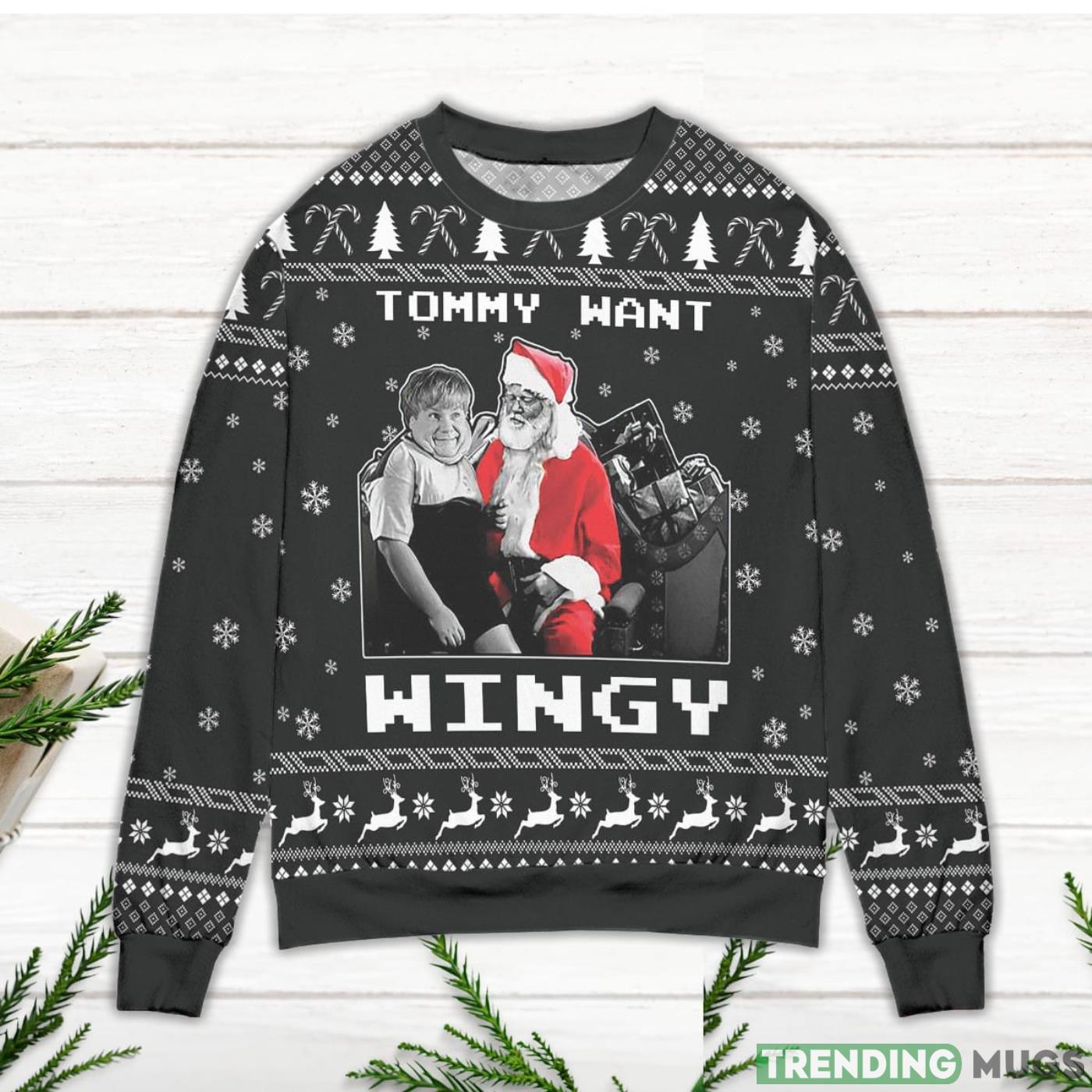 Dear Santa Tommy Want Wingy Snowflake Pattern Ugly Christmas Sweater Sweater Dear Santa Tommy Want Wingy Snowflake Pattern Ugly Christmas Sweater Sweater
