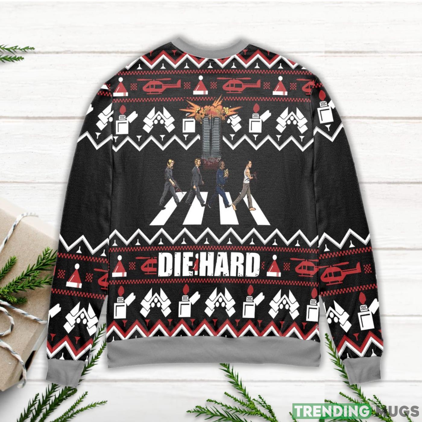Die Hard The Beatles Cosplay Ugly Christmas Sweater Sweater Die Hard The Beatles Cosplay Ugly Christmas Sweater Sweater