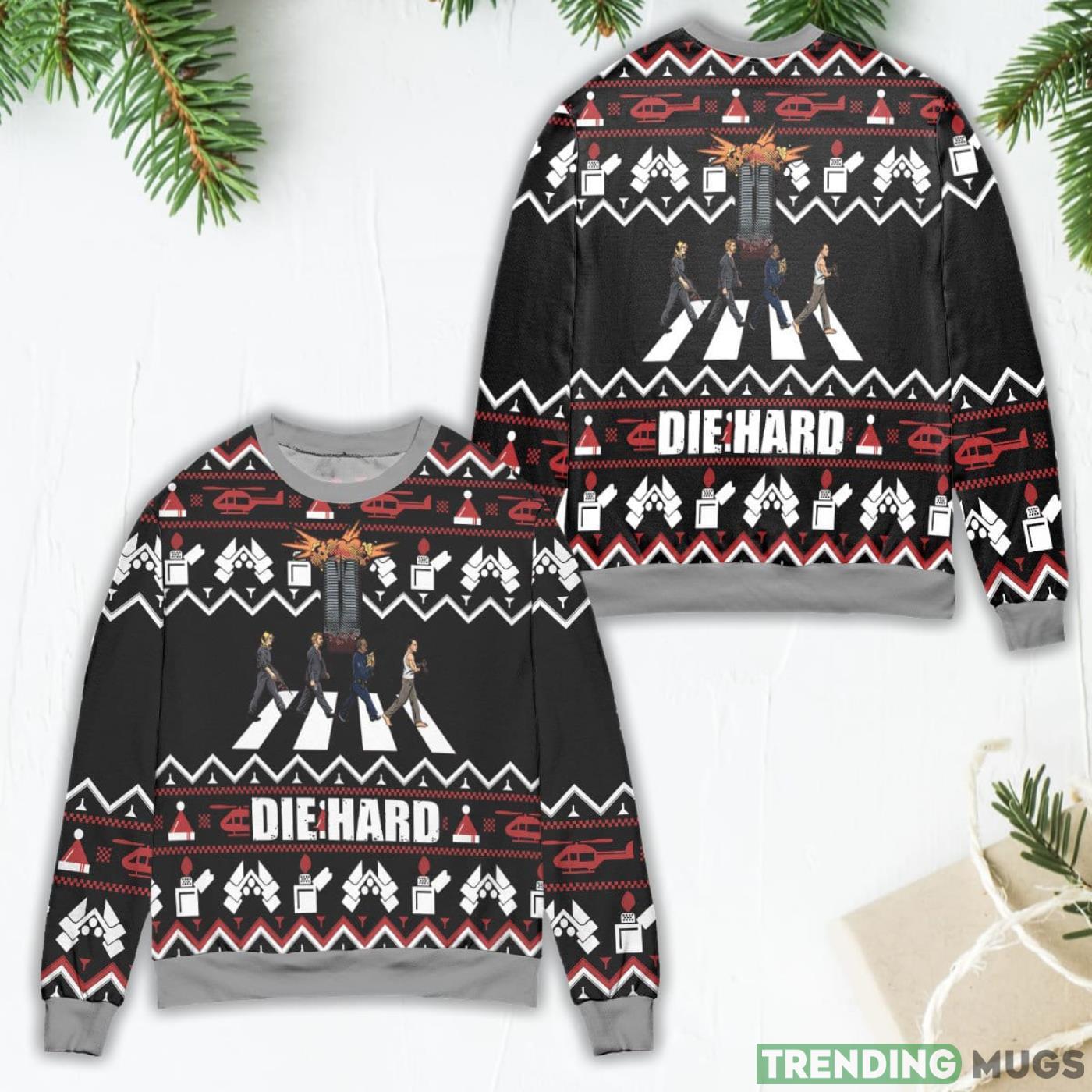 Die Hard The Beatles Cosplay Ugly Christmas Sweater Product Photo 1 Die Hard The Beatles Cosplay Ugly Christmas Sweater Product Photo 1