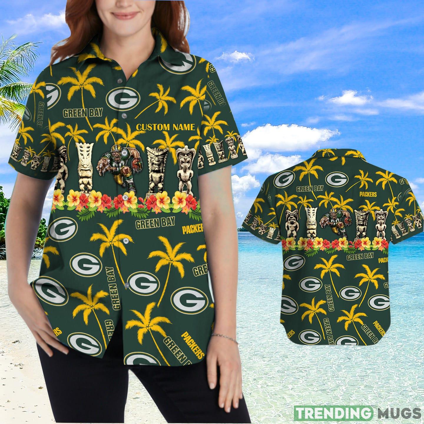 Green Bay Packers Custom Name Hawaiian Shirt Hawaiian Shirt Green Bay Packers Custom Name Hawaiian Shirt Hawaiian Shirt