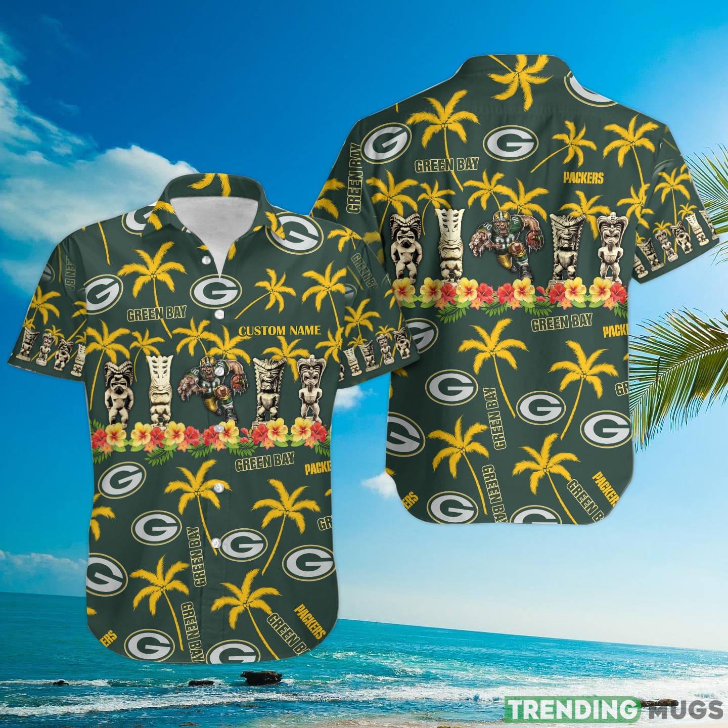 Green Bay Packers Custom Name Hawaiian Shirt Hawaiian Shirt Green Bay Packers Custom Name Hawaiian Shirt Hawaiian Shirt