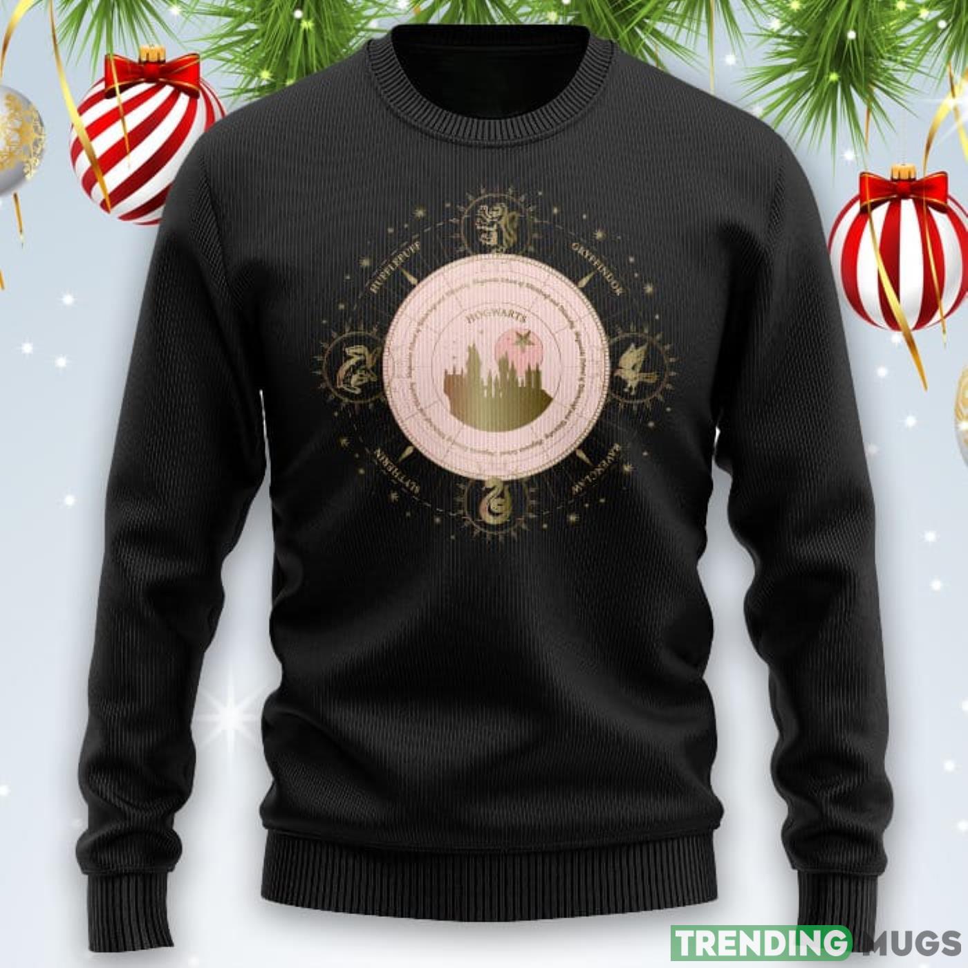 Hogwarts Compass Harry Potter Sweater Product Photo 1 Hogwarts Compass Harry Potter Sweater Product Photo 1