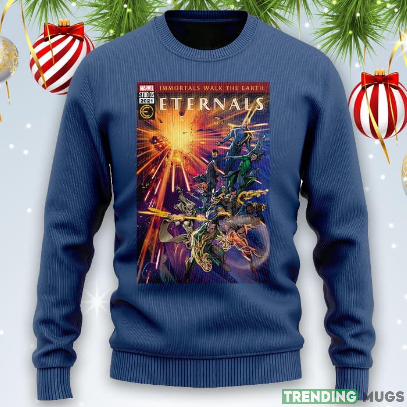 Immortals Walk The Earth Marvel Sweater Product Photo 1 Immortals Walk The Earth Marvel Sweater Product Photo 1