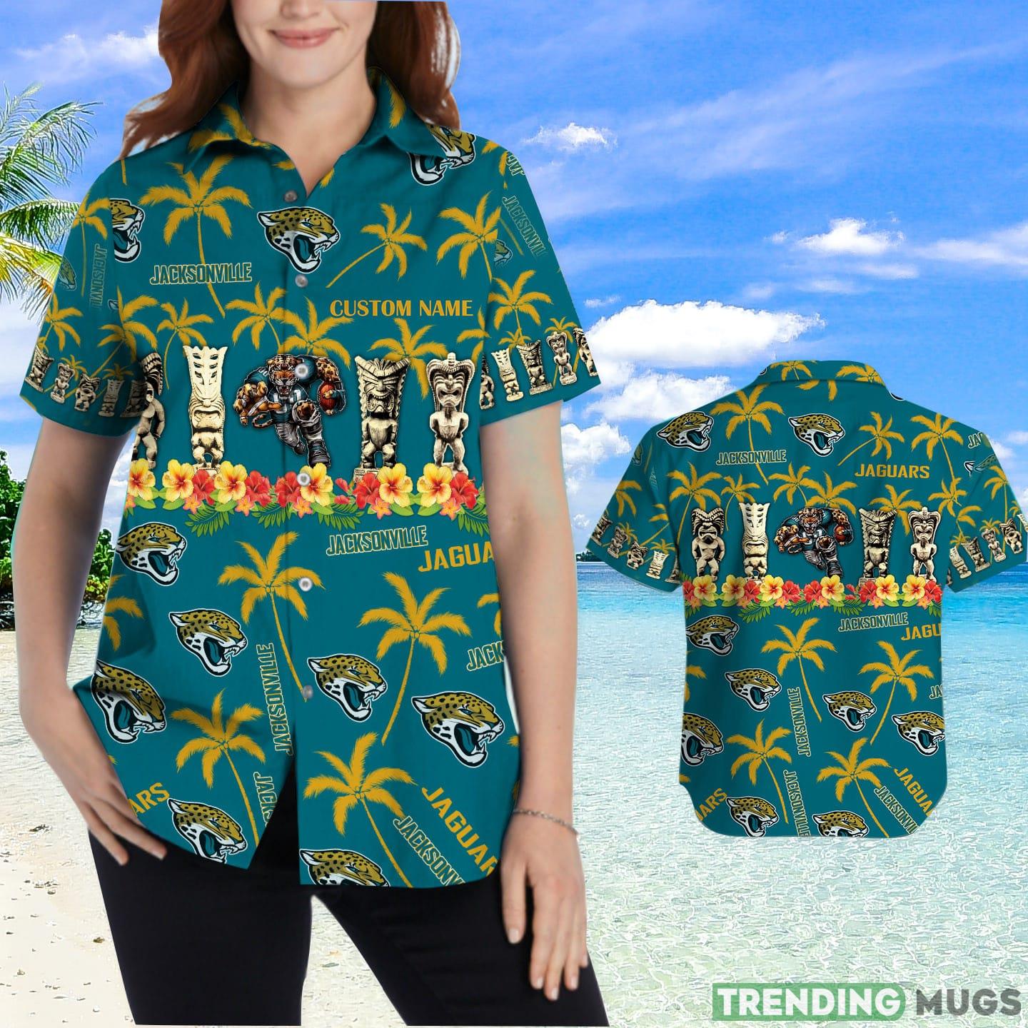Jacksonville Jaguars Custom Name Hawaiian Shirt Hawaiian Shirt Jacksonville Jaguars Custom Name Hawaiian Shirt Hawaiian Shirt