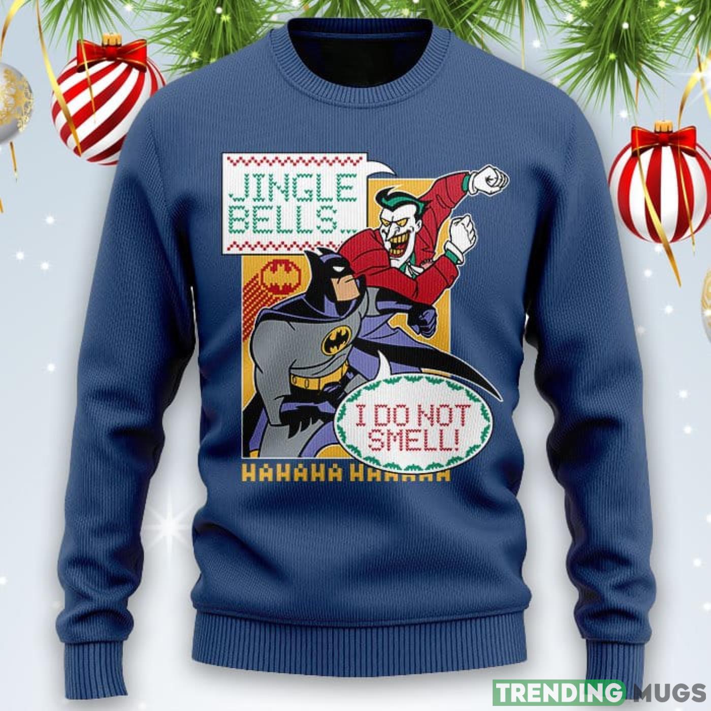 Jingle Bells Batman Sweater Product Photo 1 Jingle Bells Batman Sweater Product Photo 1