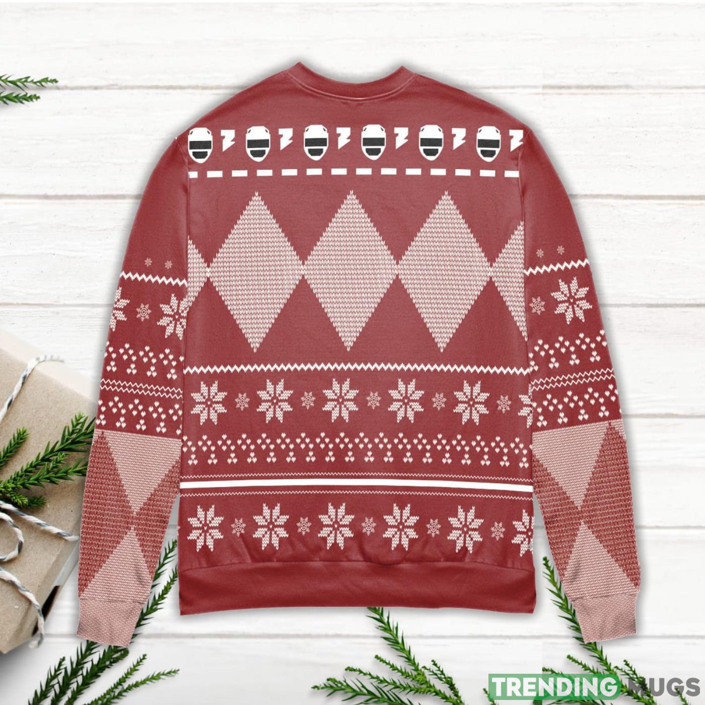 Jurassic Park Logo Snowflake Pattern Ugly Christmas Sweater Sweater Jurassic Park Logo Snowflake Pattern Ugly Christmas Sweater Sweater