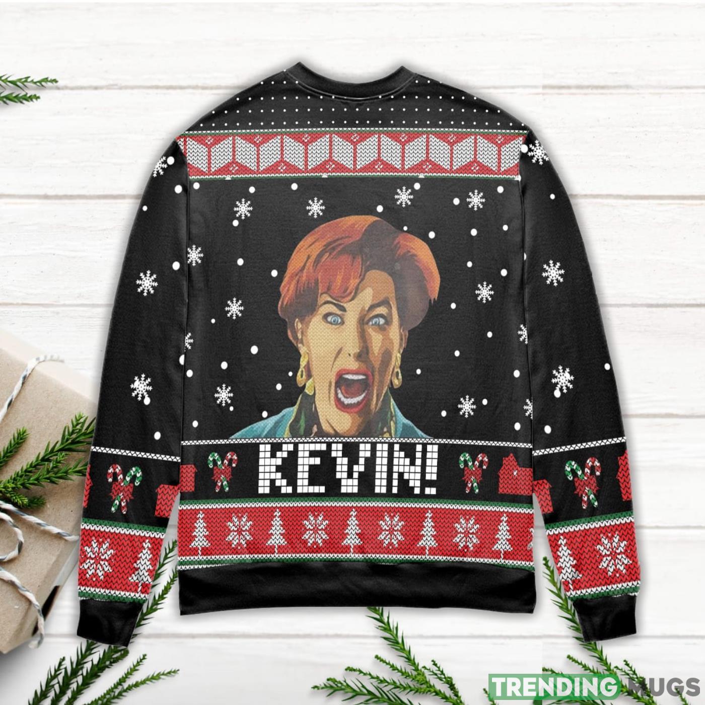 Kevin! Meme Home Alone Snowflake Christmas Pattern Ugly Christmas Sweater Sweater Kevin! Meme Home Alone Snowflake Christmas Pattern Ugly Christmas Sweater Sweater