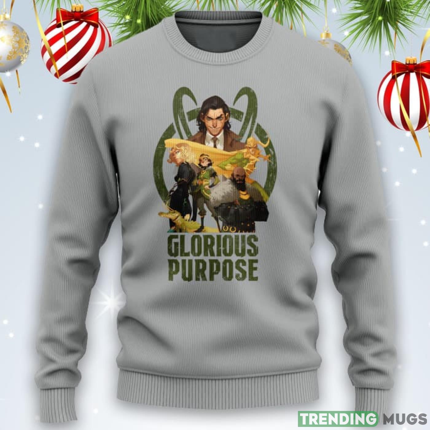 Loki Army Marvel Sweater Product Photo 1