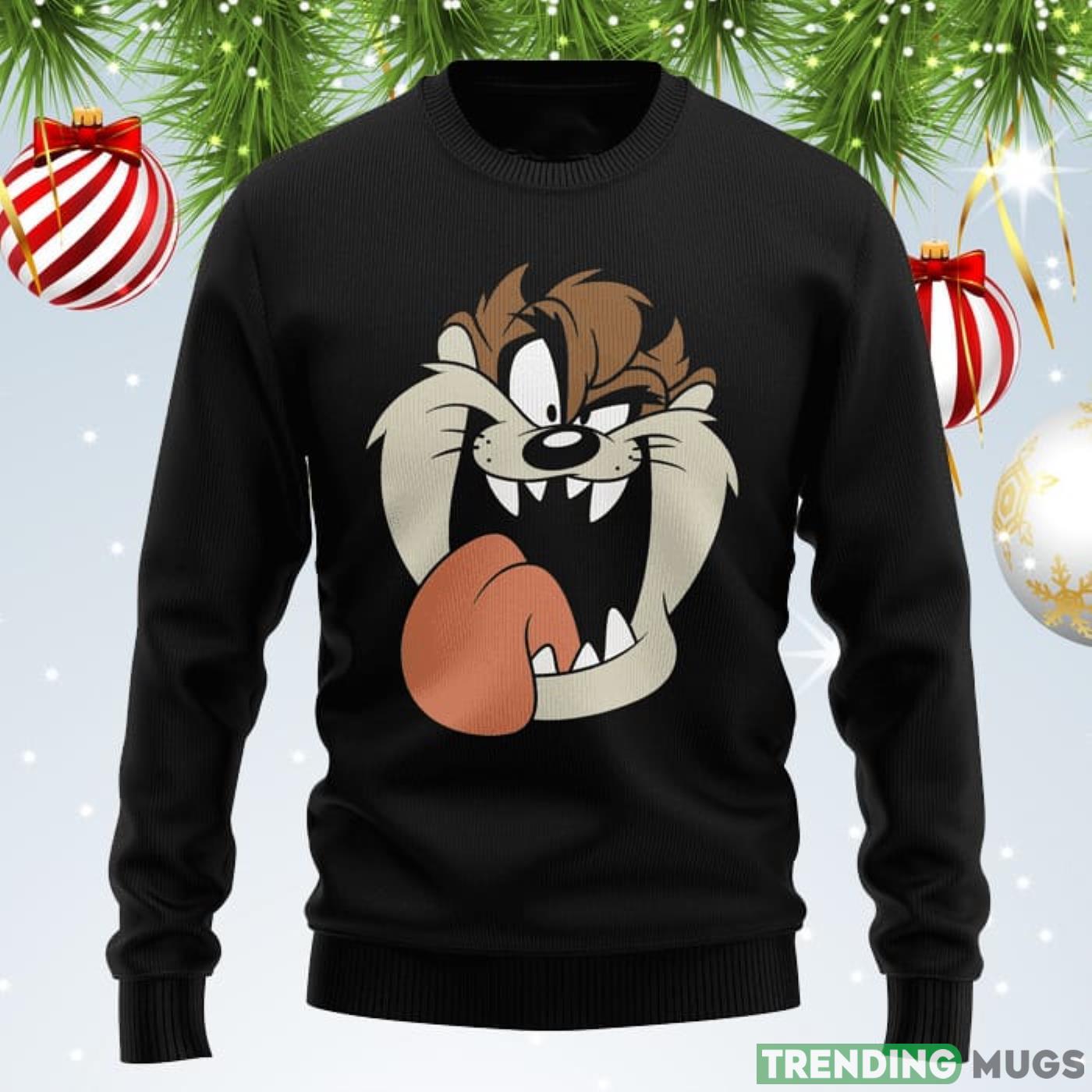 Manic Taz Looney Tunes Sweater Product Photo 1 Manic Taz Looney Tunes Sweater Product Photo 1