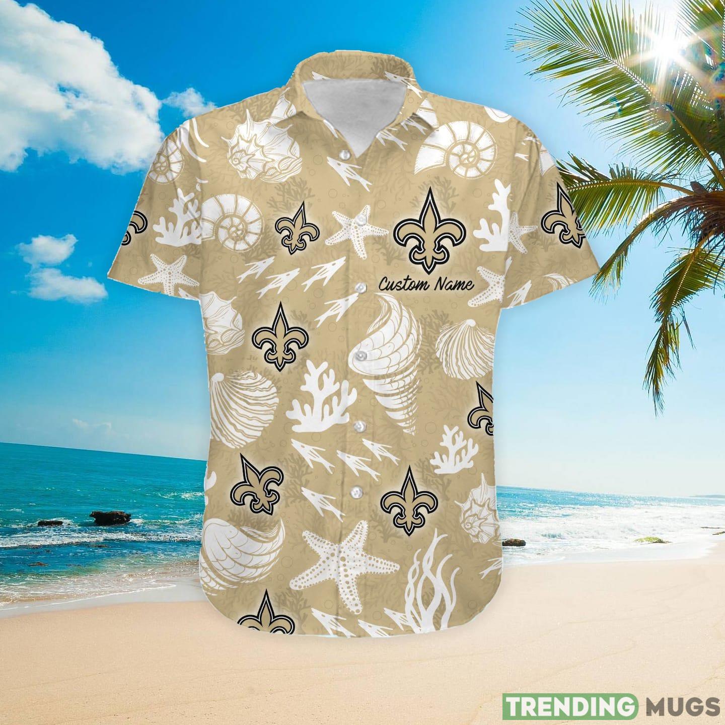 New Orleans Saints Custom Name Hawaiian Shirt Hawaiian Shirt New Orleans Saints Custom Name Hawaiian Shirt Hawaiian Shirt