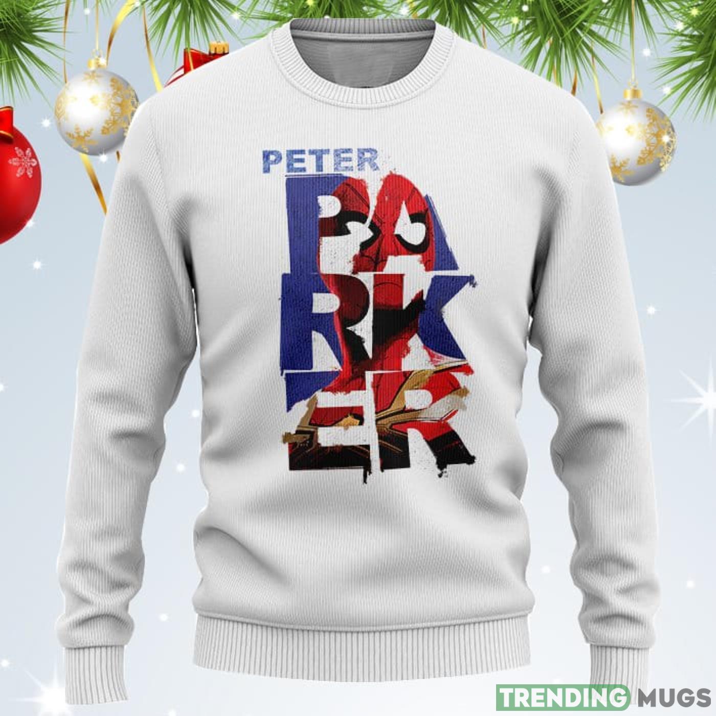 Peter Parker Graffiti Marvel Sweater Product Photo 1 Peter Parker Graffiti Marvel Sweater Product Photo 1