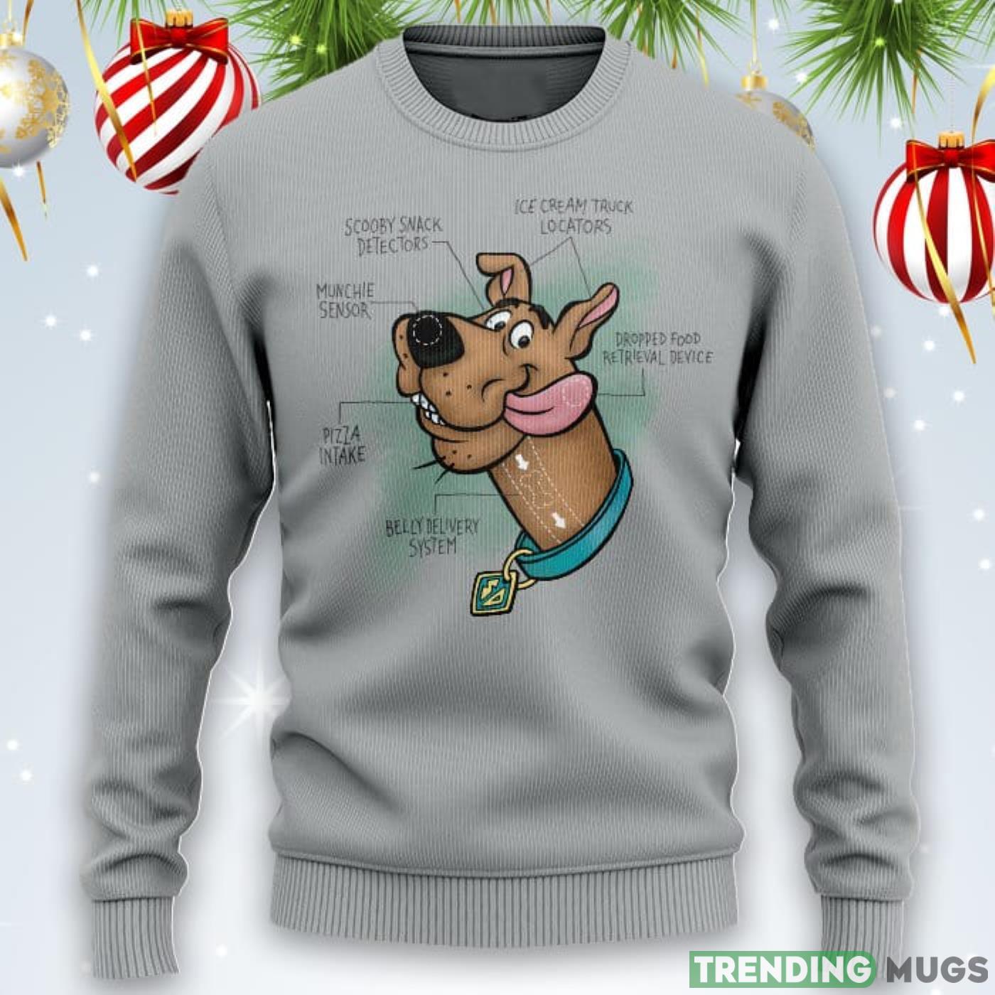 Scooby Diagram Scooby Doo Sweater Product Photo 1 Scooby Diagram Scooby Doo Sweater Product Photo 1