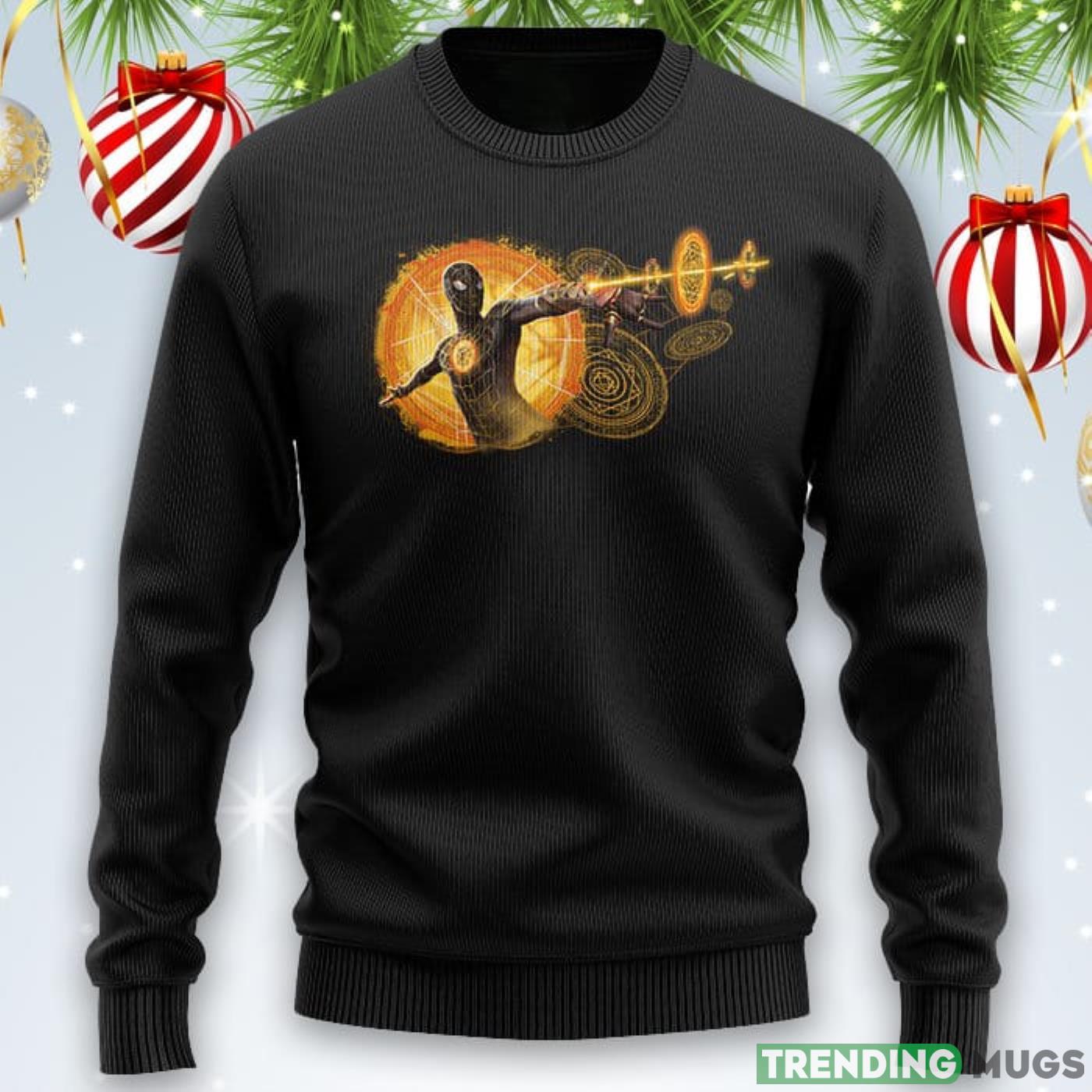 Spider Black Suit Marvel Sweater Product Photo 1 Spider Black Suit Marvel Sweater Product Photo 1