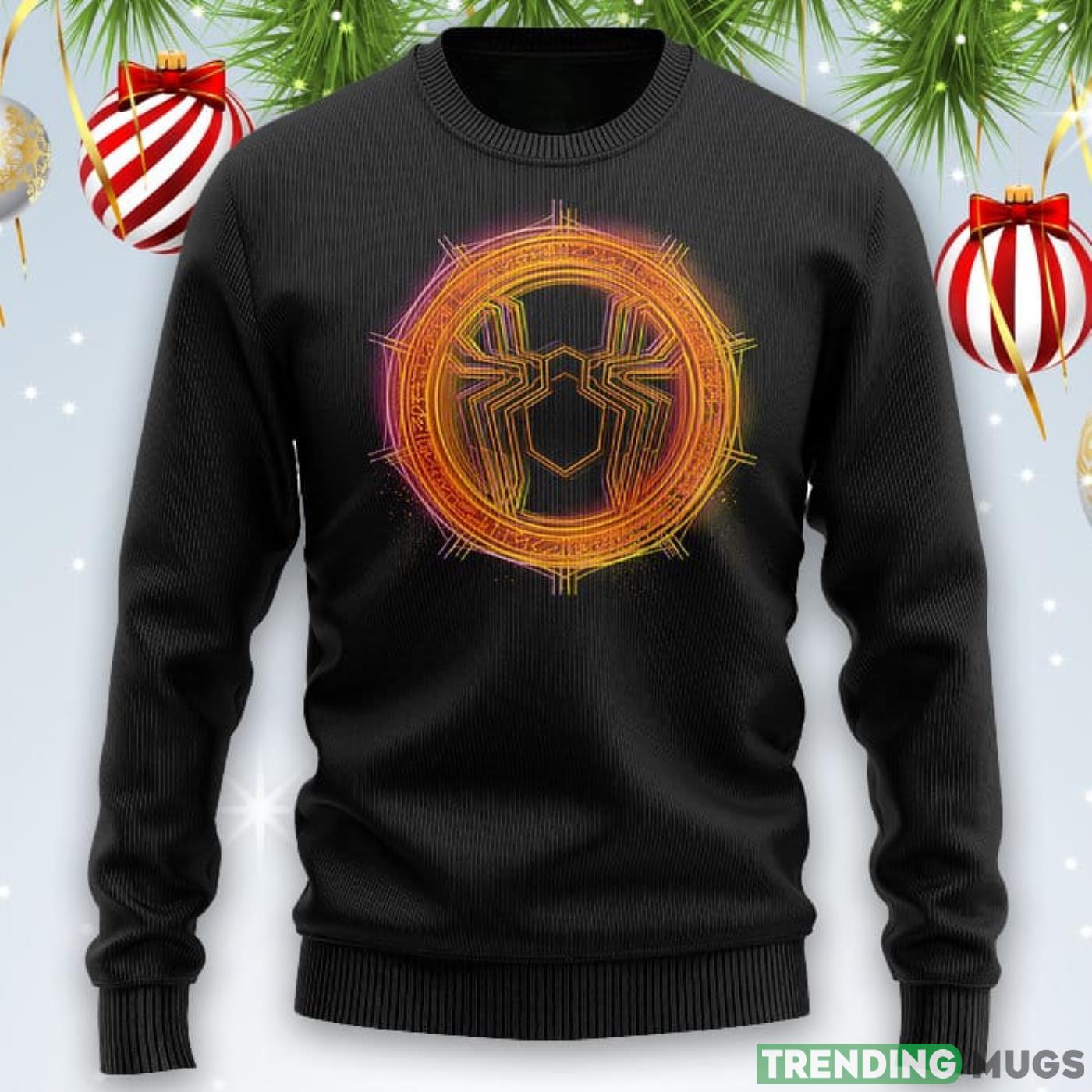 Spider Spell Logo Marvel Sweater Product Photo 1 Spider Spell Logo Marvel Sweater Product Photo 1