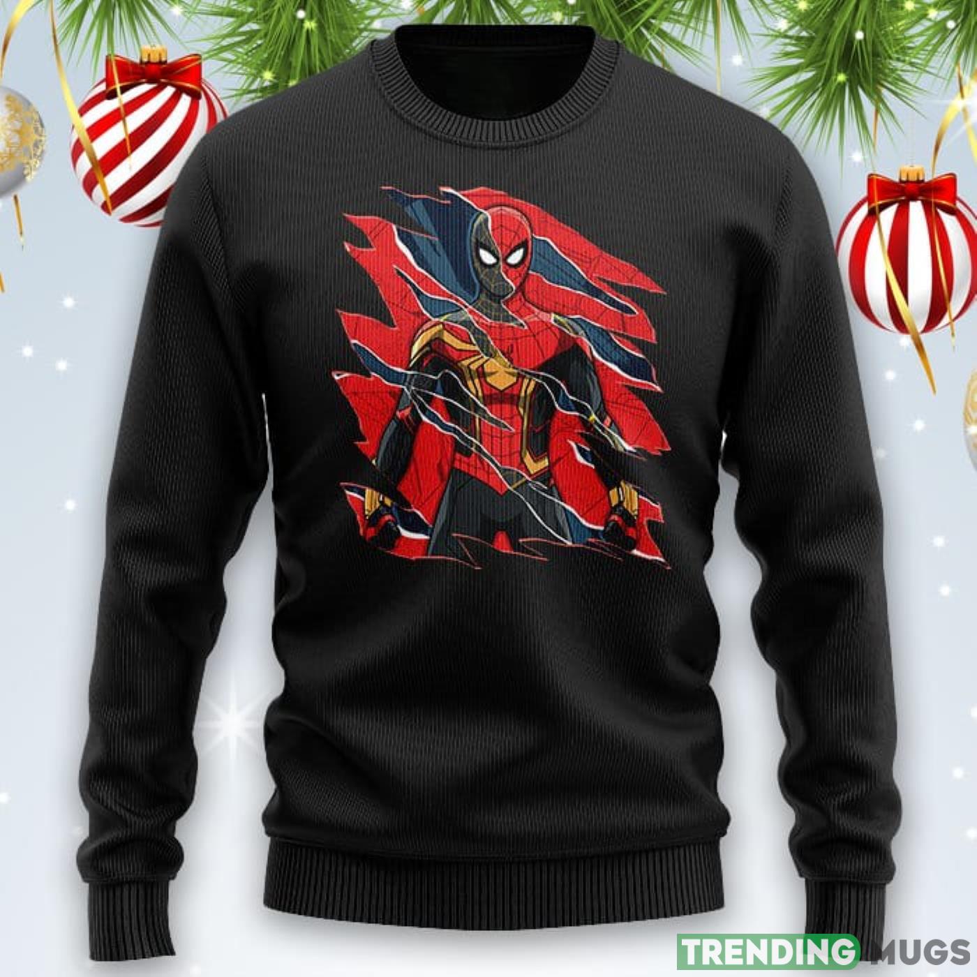 Spider Suits Art Marvel Sweater Product Photo 1 Spider Suits Art Marvel Sweater Product Photo 1