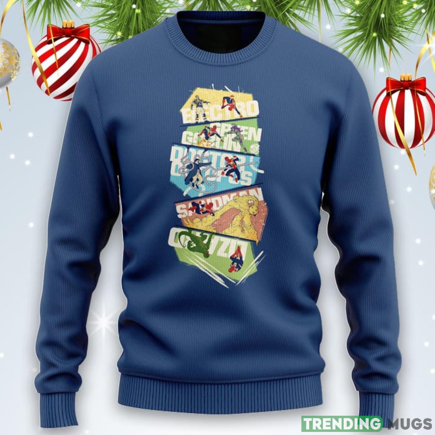 Spidey VS Villains Marvel Sweater Product Photo 1 Spidey VS Villains Marvel Sweater Product Photo 1