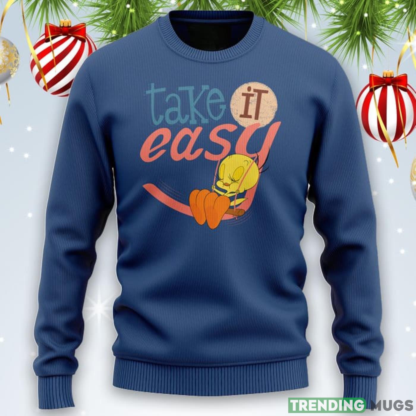 Take It Easy Looney Tunes Sweater Product Photo 1 Take It Easy Looney Tunes Sweater Product Photo 1