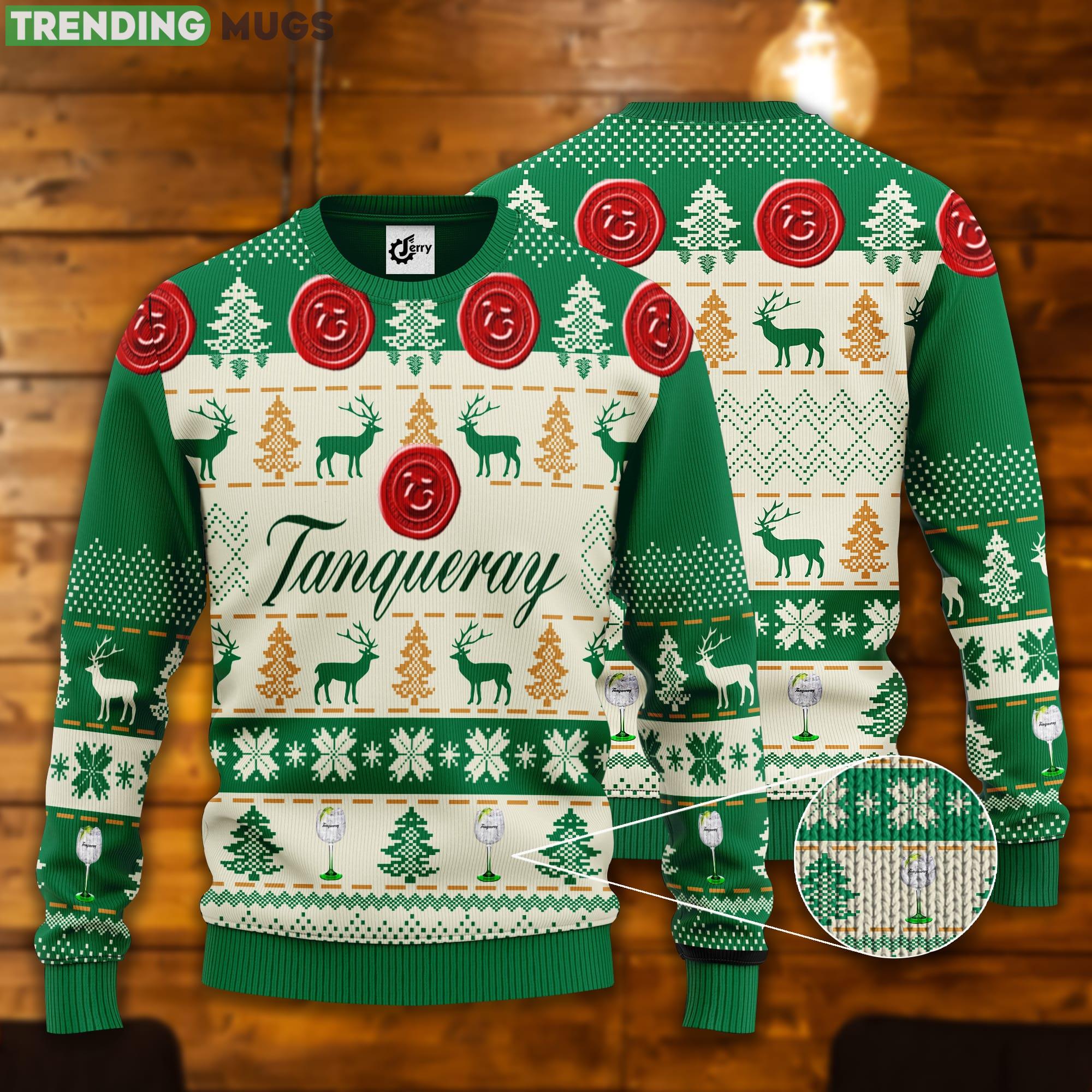 Tanqueray Ugly Christmas Sweater For Tanqueray Lover Product Photo 1 Tanqueray Ugly Christmas Sweater For Tanqueray Lover Product Photo 1
