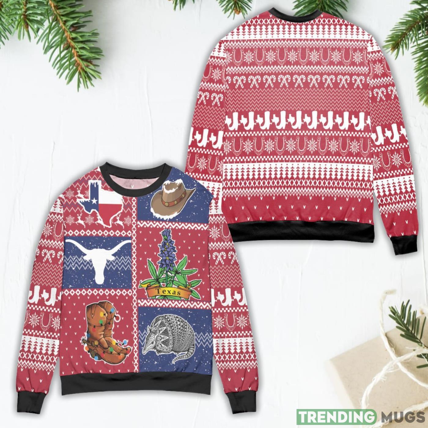 Texas State Signature Ugly Christmas Sweater Product Photo 1 Texas State Signature Ugly Christmas Sweater Product Photo 1