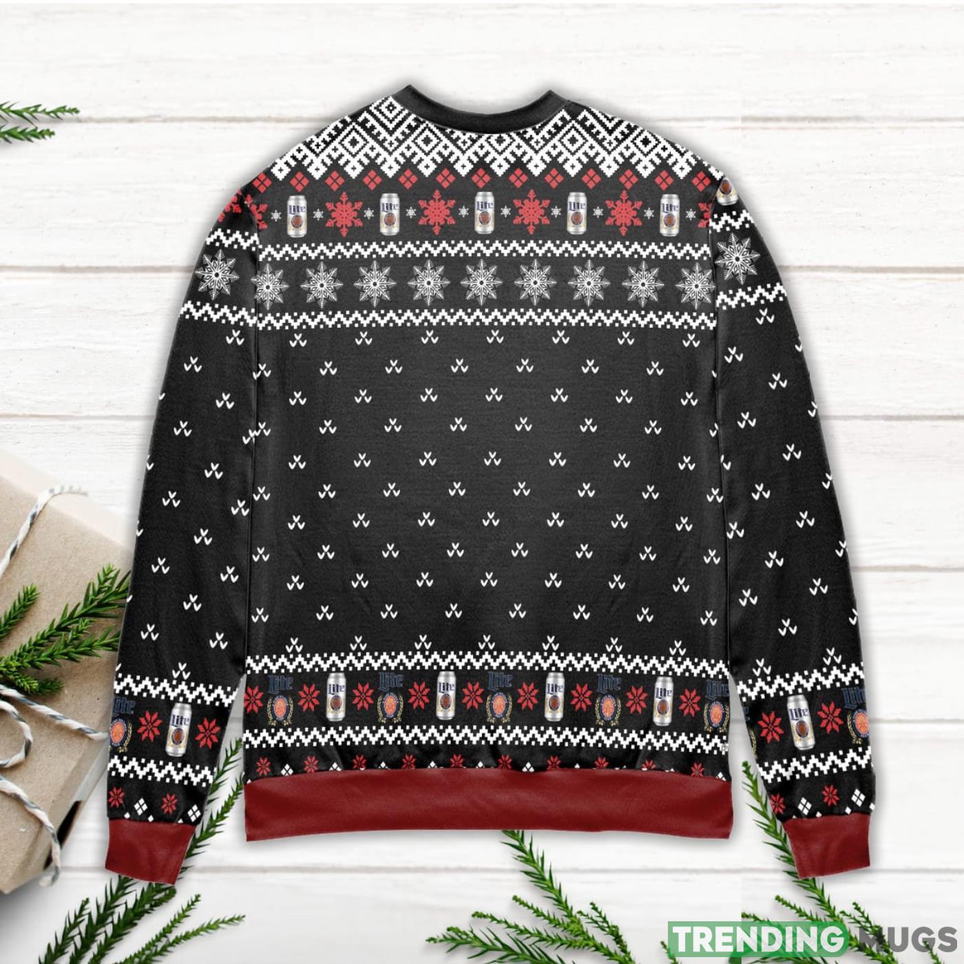 Thanos Less People More Miller Lite Snowflake Pattern Ugly Christmas Sweater Sweater Thanos Less People More Miller Lite Snowflake Pattern Ugly Christmas Sweater Sweater