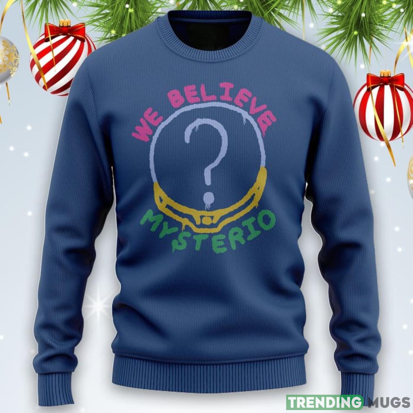 We Believe Mysterio Marvel Sweater Product Photo 1 We Believe Mysterio Marvel Sweater Product Photo 1