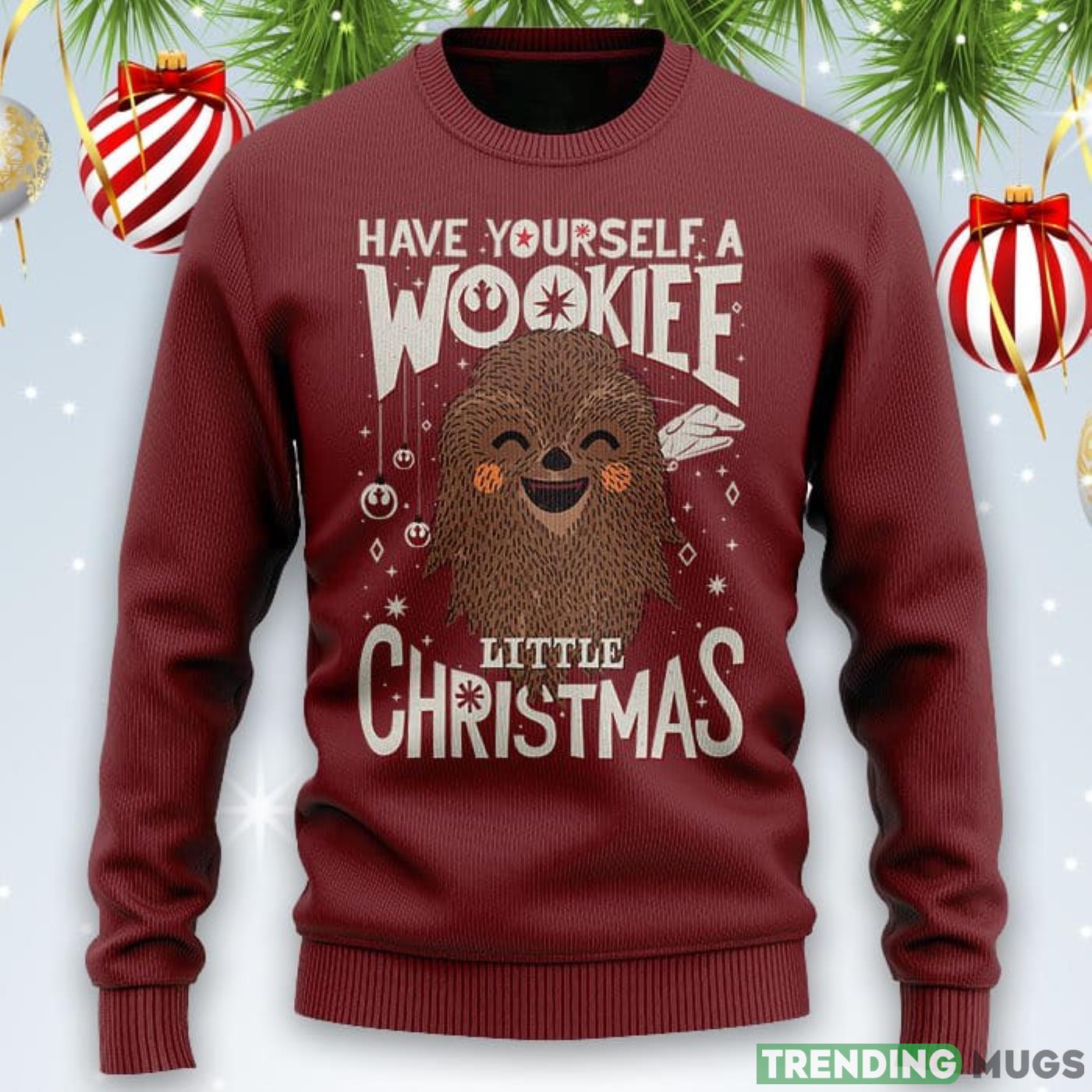 Wookie Little Christmas Star Wars Sweater Product Photo 1 Wookie Little Christmas Star Wars Sweater Product Photo 1