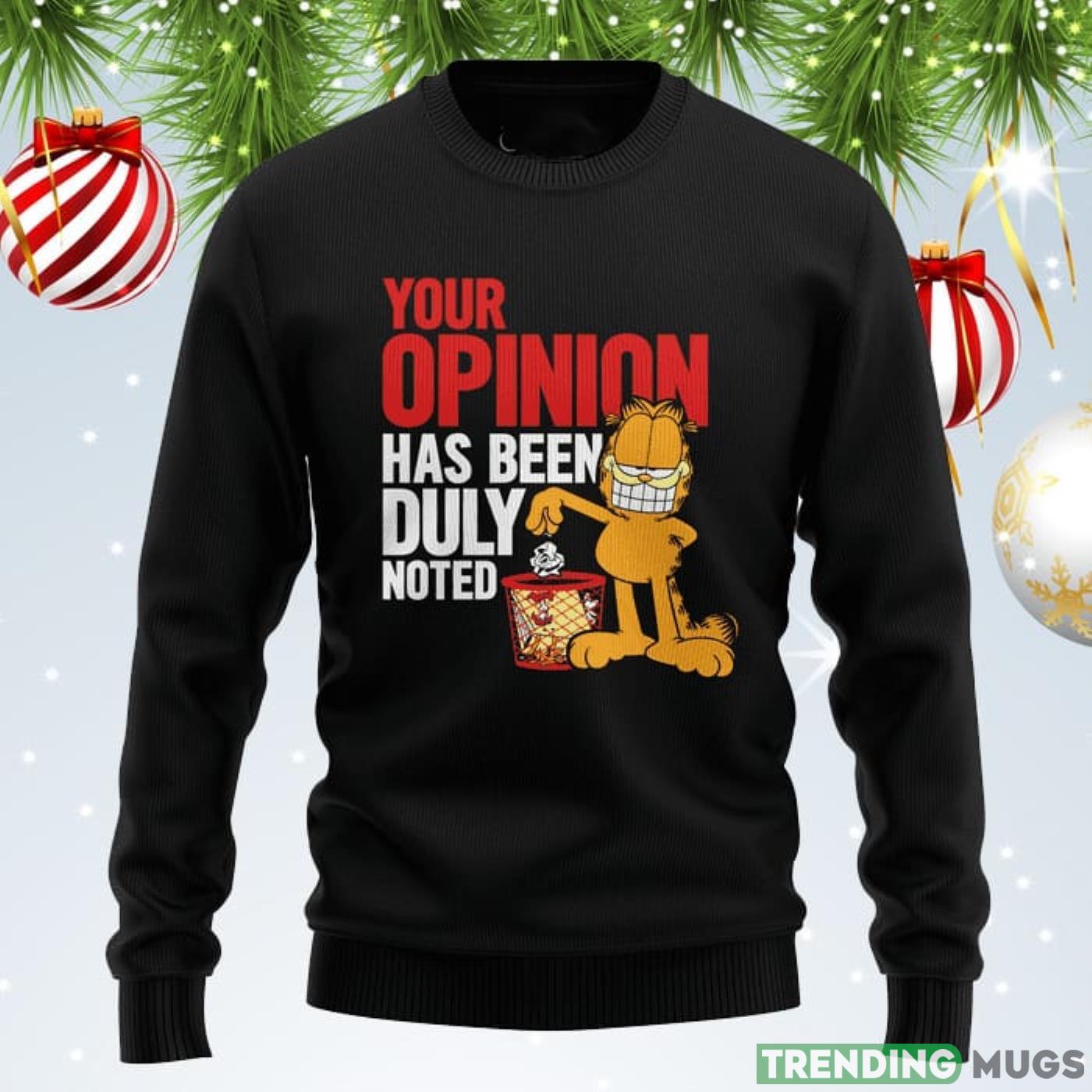 Your Opinion Garfield Sweater Product Photo 1 Your Opinion Garfield Sweater Product Photo 1