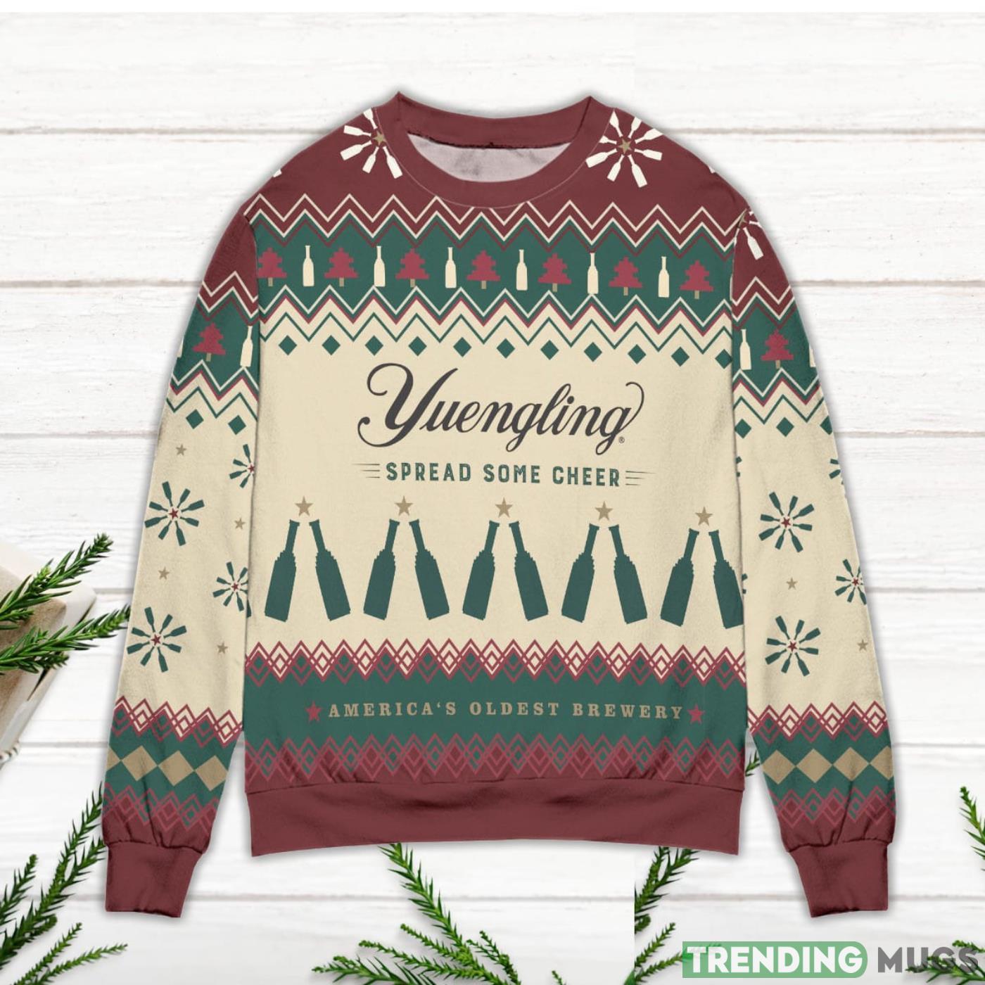 Yuengling Spread Some Cheer Ugly Christmas Sweater Sweater Yuengling Spread Some Cheer Ugly Christmas Sweater Sweater