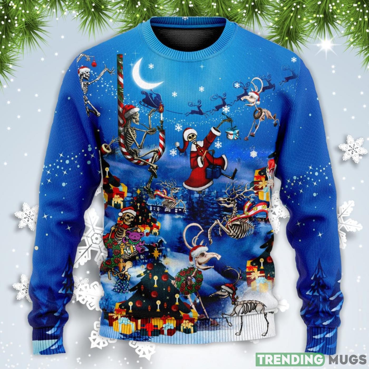 And Skull Merry Xmas Christmas Sweatshirt Sweater Sweater And Skull Merry Xmas Christmas Sweatshirt Sweater Sweater