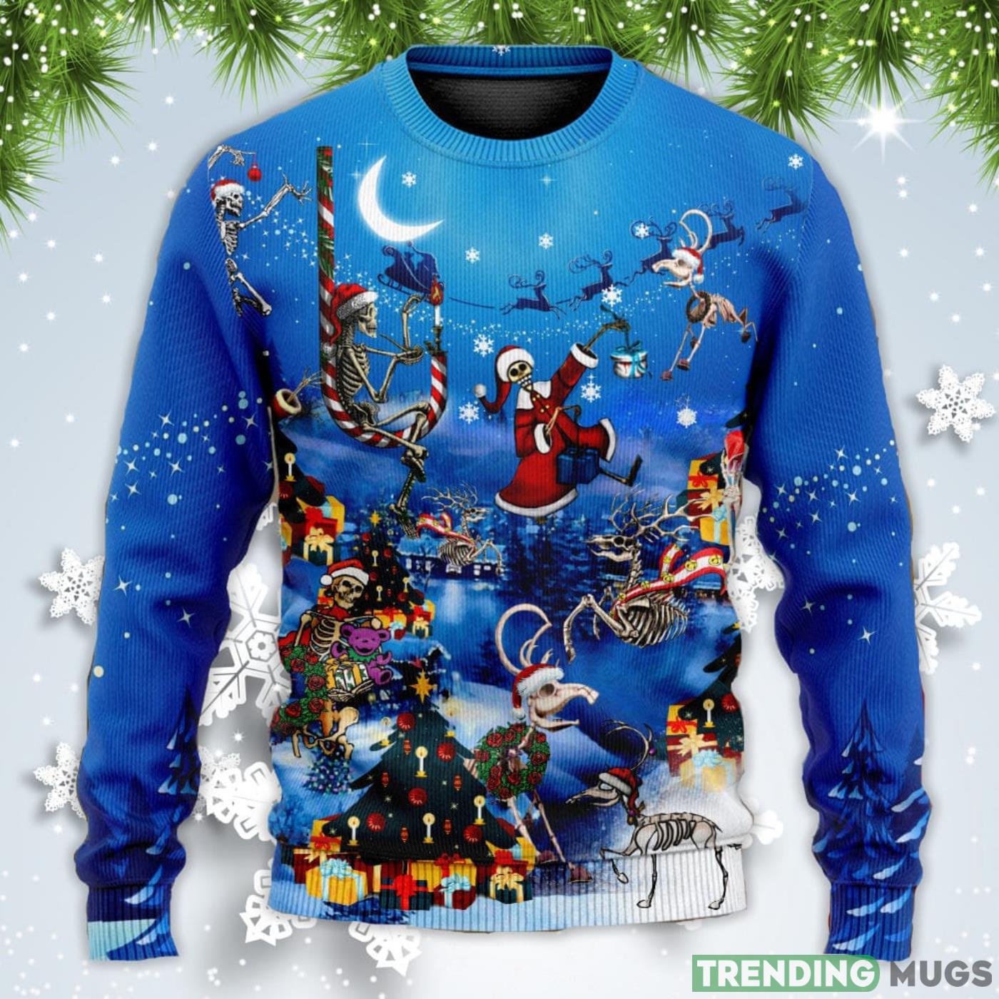 And Skull Merry Xmas Christmas Sweatshirt Sweater Sweater And Skull Merry Xmas Christmas Sweatshirt Sweater Sweater