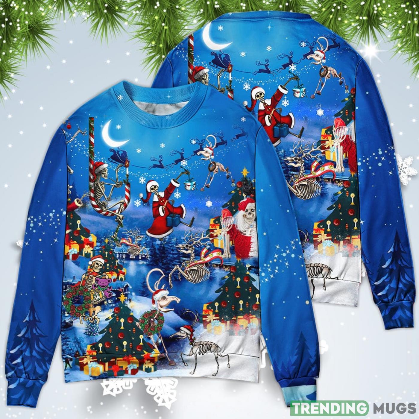 And Skull Merry Xmas Christmas Sweatshirt Sweater Sweater And Skull Merry Xmas Christmas Sweatshirt Sweater Sweater