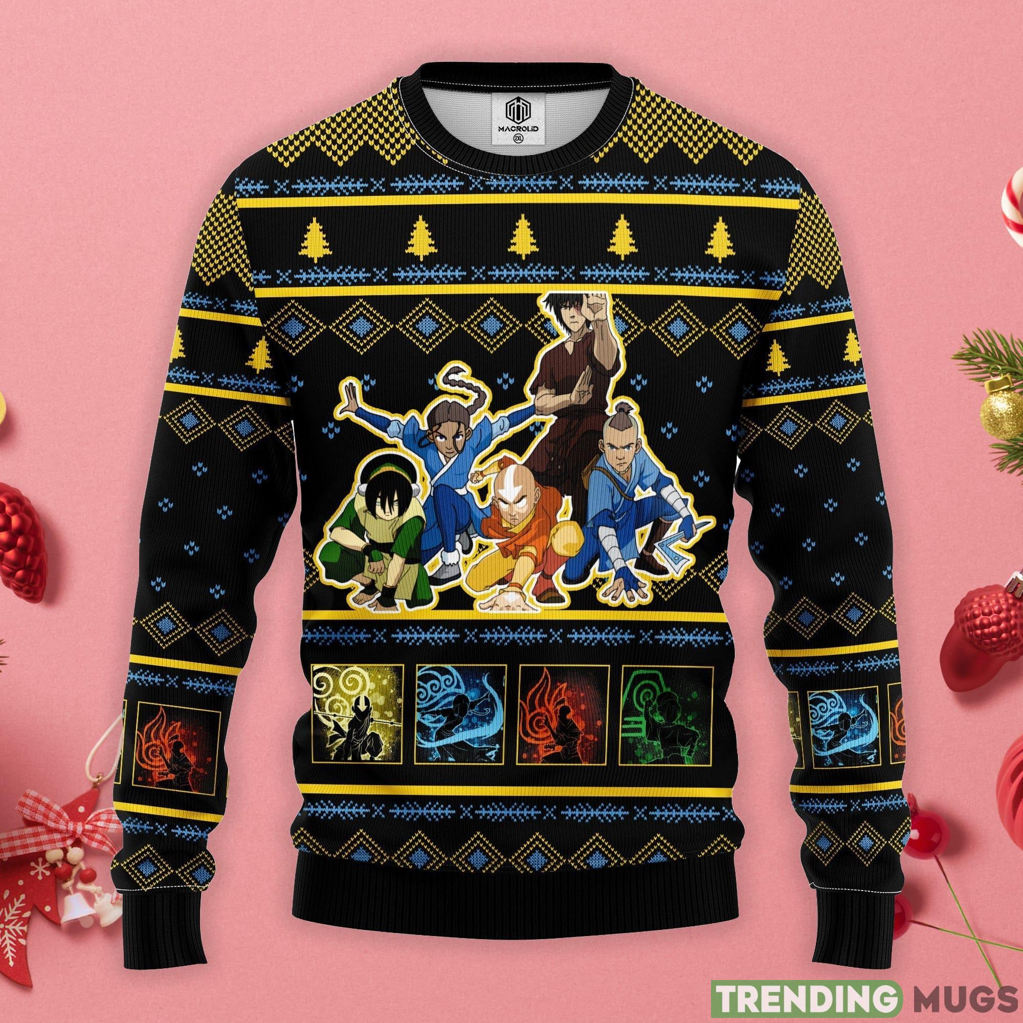 Avatar Last Airbender Ugly Christmas Sweater Product Photo 1