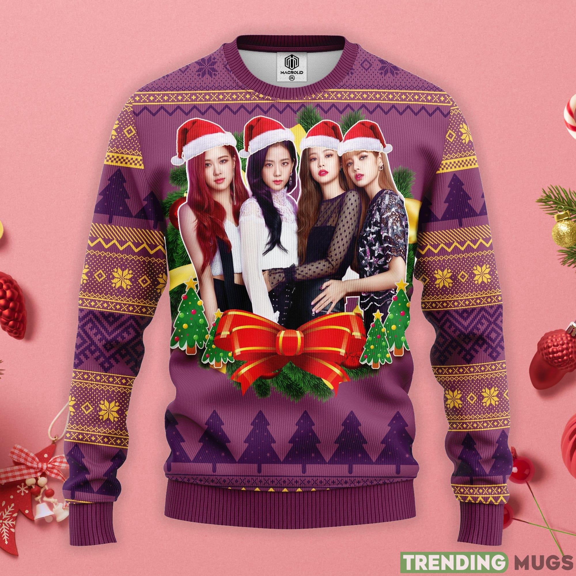 Blackpink Fans Gift Ugly Christmas Sweater Product Photo 1