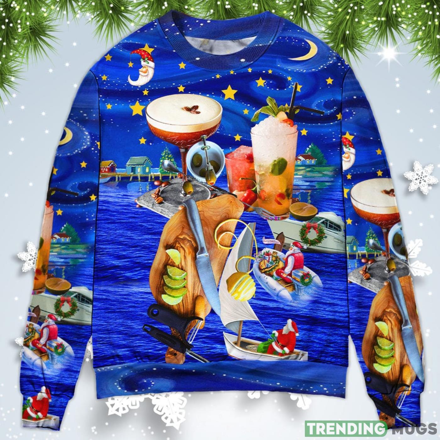 Cocktail Merry Christmas Sweatshirt Sweater Sweater Cocktail Merry Christmas Sweatshirt Sweater Sweater