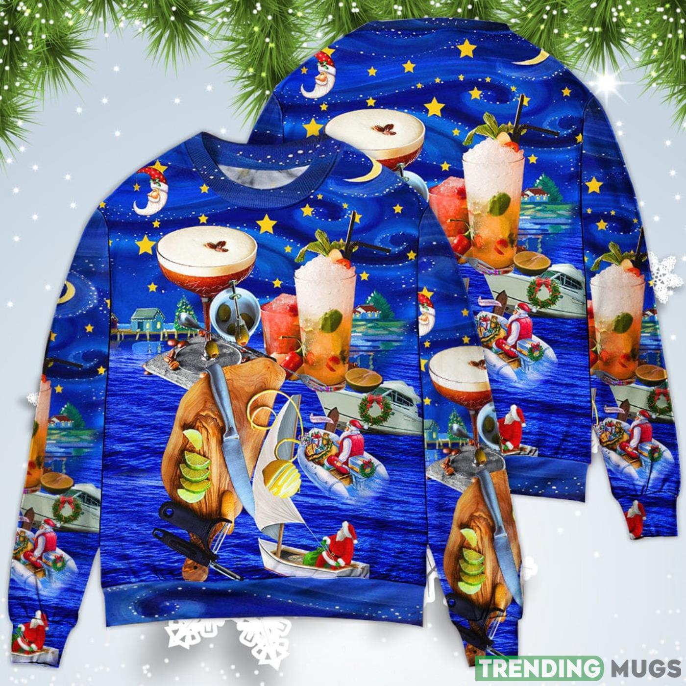 Cocktail Merry Christmas Sweatshirt Sweater Sweater Cocktail Merry Christmas Sweatshirt Sweater Sweater