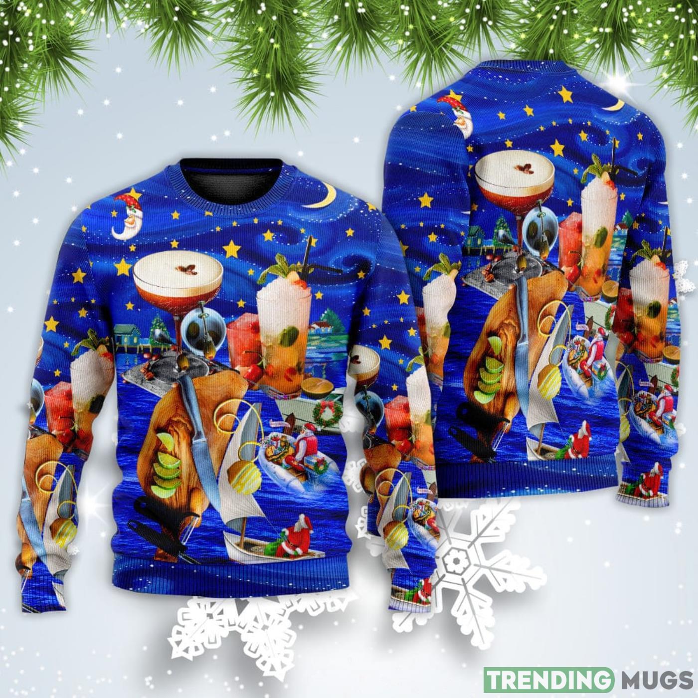 Cocktail Merry Christmas Sweatshirt Sweater Sweater Cocktail Merry Christmas Sweatshirt Sweater Sweater