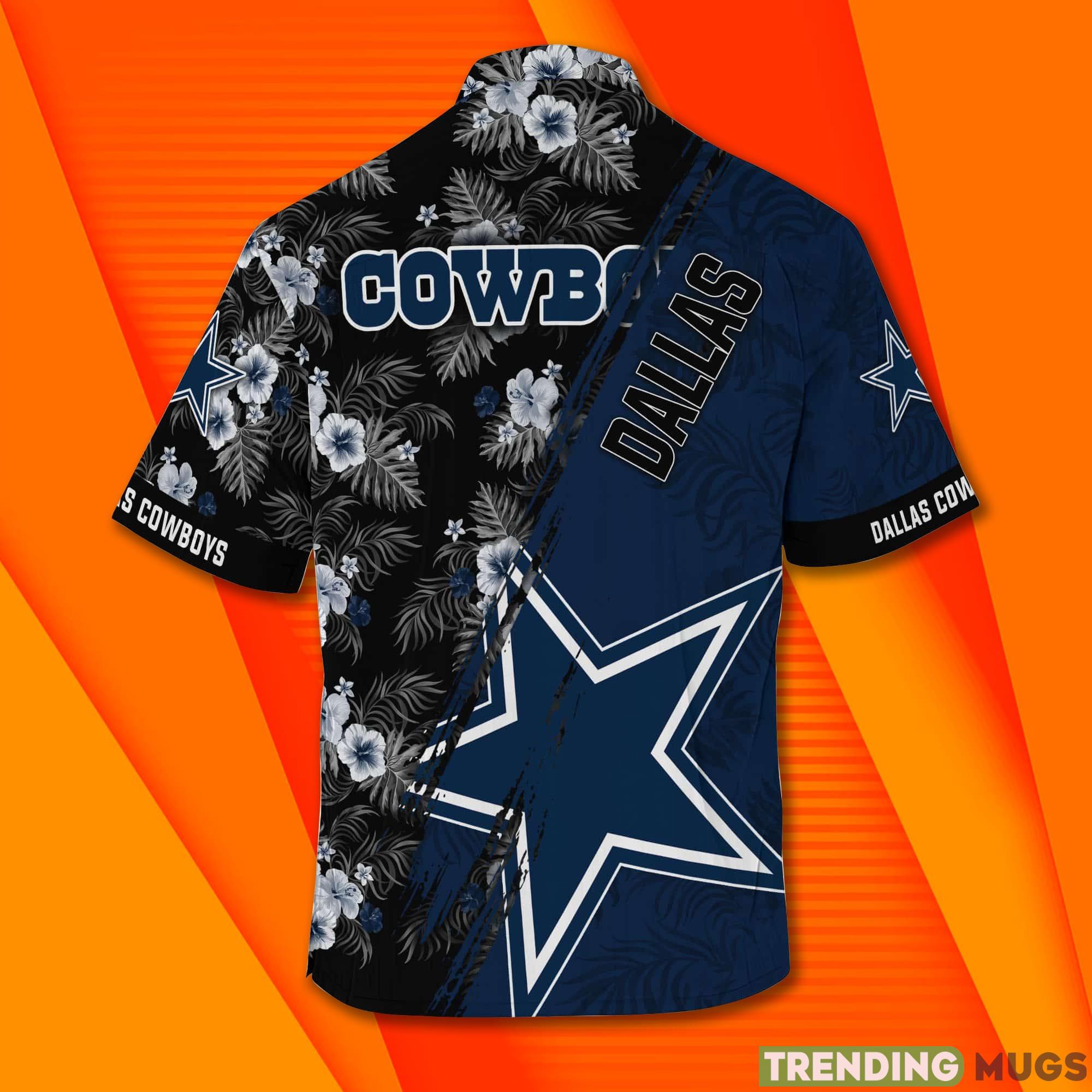 Dallas Cowboys NFL With Mickey Short Sleeves Hawaiian Shirt Product Photo 1 Dallas Cowboys NFL With Mickey Short Sleeves Hawaiian Shirt Product Photo 1