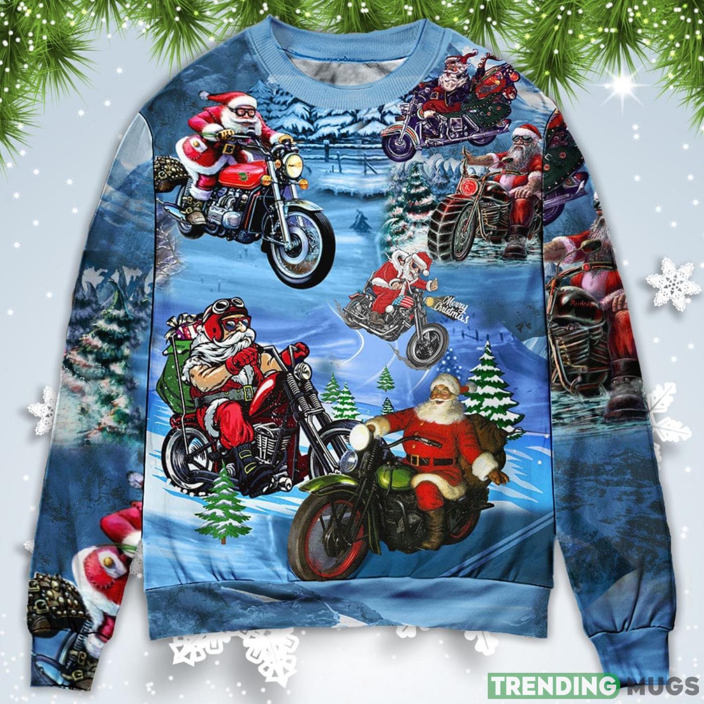Driving With Santa Claus Christmas Sweatshirt Sweater Sweater Driving With Santa Claus Christmas Sweatshirt Sweater Sweater