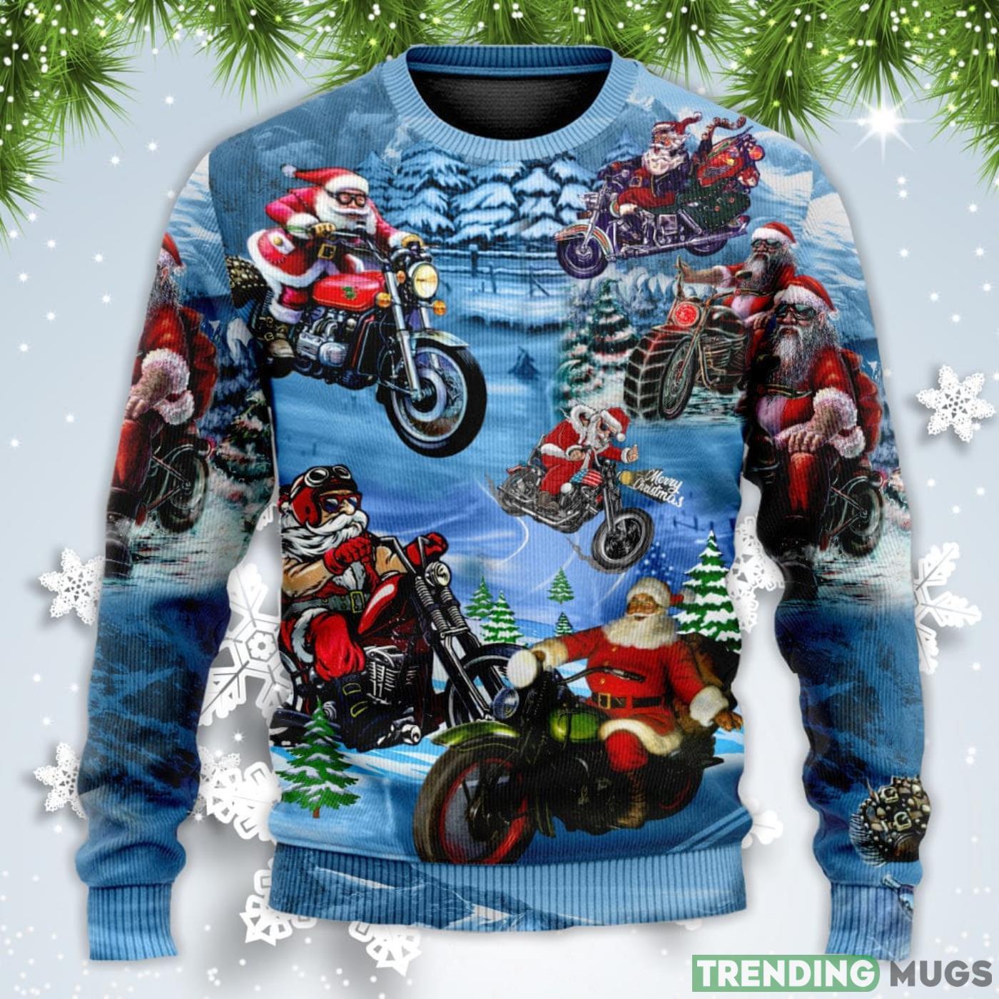 Driving With Santa Claus Christmas Sweatshirt Sweater Sweater Driving With Santa Claus Christmas Sweatshirt Sweater Sweater