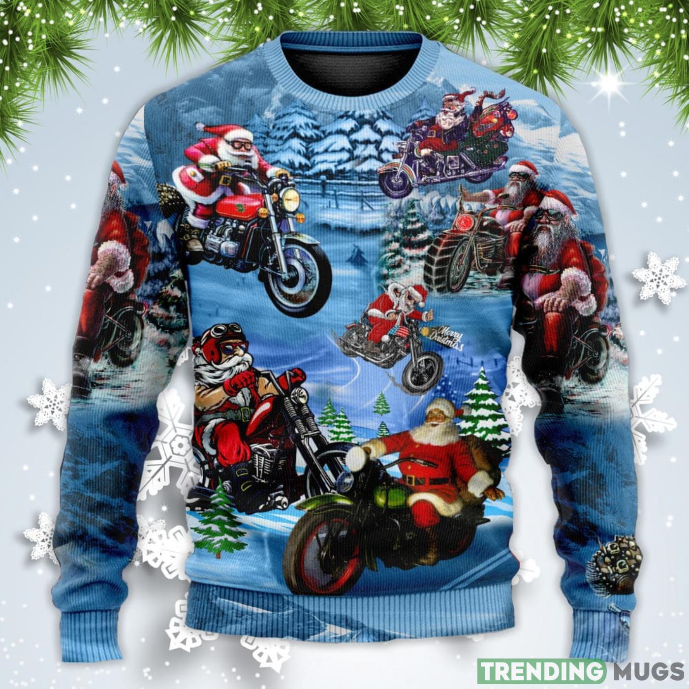 Driving With Santa Claus Christmas Sweatshirt Sweater Sweater Driving With Santa Claus Christmas Sweatshirt Sweater Sweater