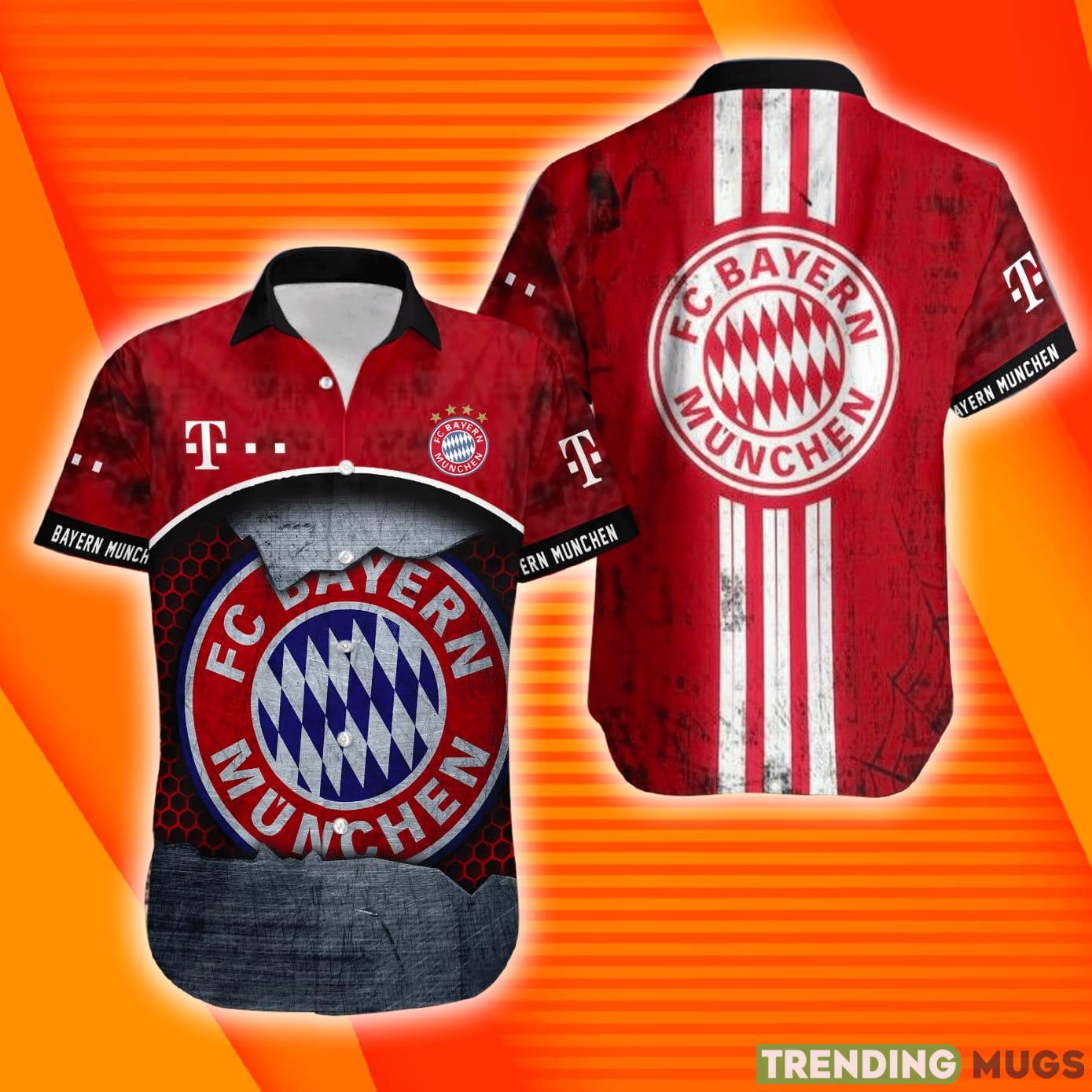 FC Bayern München Full Print Hawaiian Shirt Product Photo 1 FC Bayern München Full Print Hawaiian Shirt Product Photo 1