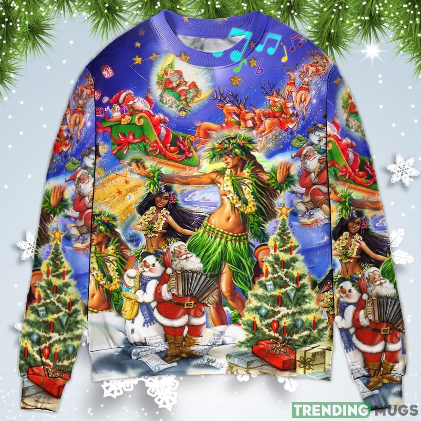 Hawaii The Aloha Merry Christmas Sweatshirt Sweater Sweater Hawaii The Aloha Merry Christmas Sweatshirt Sweater Sweater