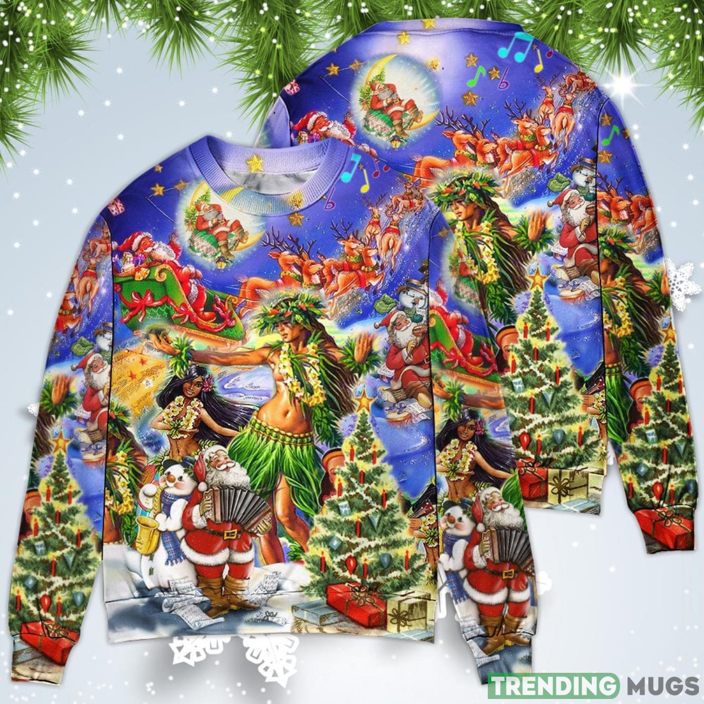 Hawaii The Aloha Merry Christmas Sweatshirt Sweater Sweater Hawaii The Aloha Merry Christmas Sweatshirt Sweater Sweater