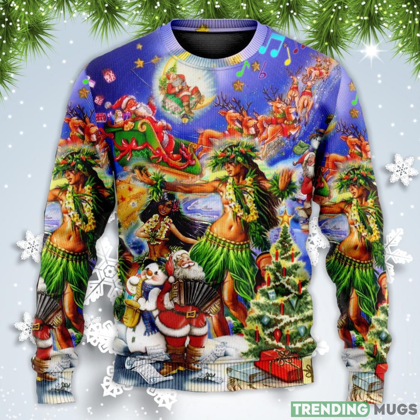 Hawaii The Aloha Merry Christmas Sweatshirt Sweater Sweater Hawaii The Aloha Merry Christmas Sweatshirt Sweater Sweater