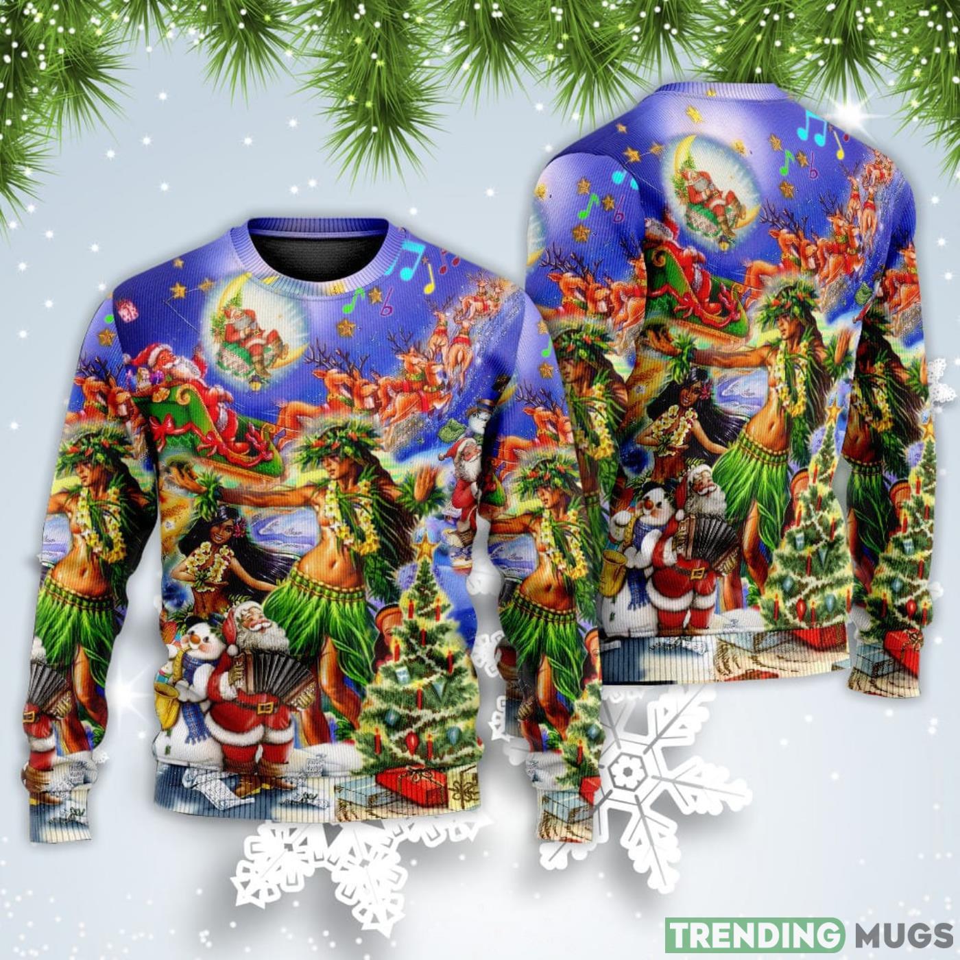 Hawaii The Aloha Merry Christmas Sweatshirt Sweater Sweater Hawaii The Aloha Merry Christmas Sweatshirt Sweater Sweater