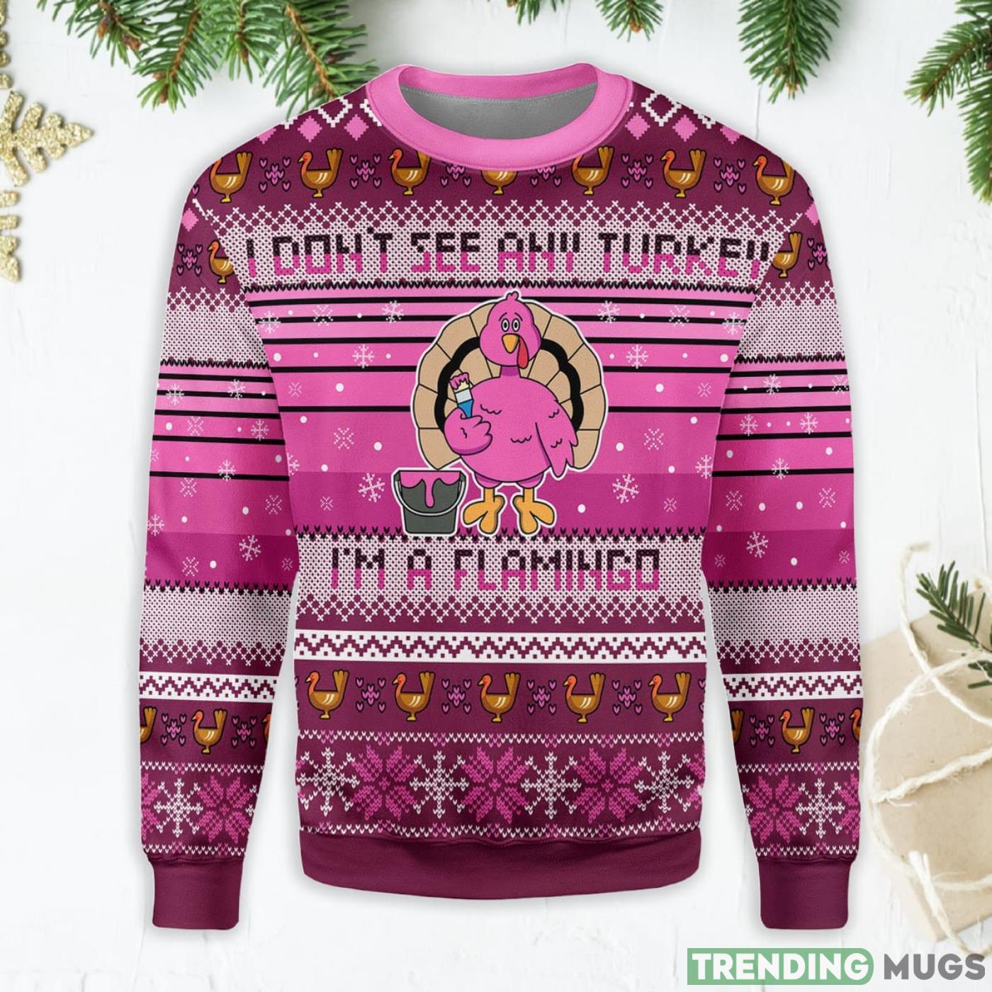 I'm A Flamingo Ugly Christmas Sweater Product Photo 1 I'm A Flamingo Ugly Christmas Sweater Product Photo 1