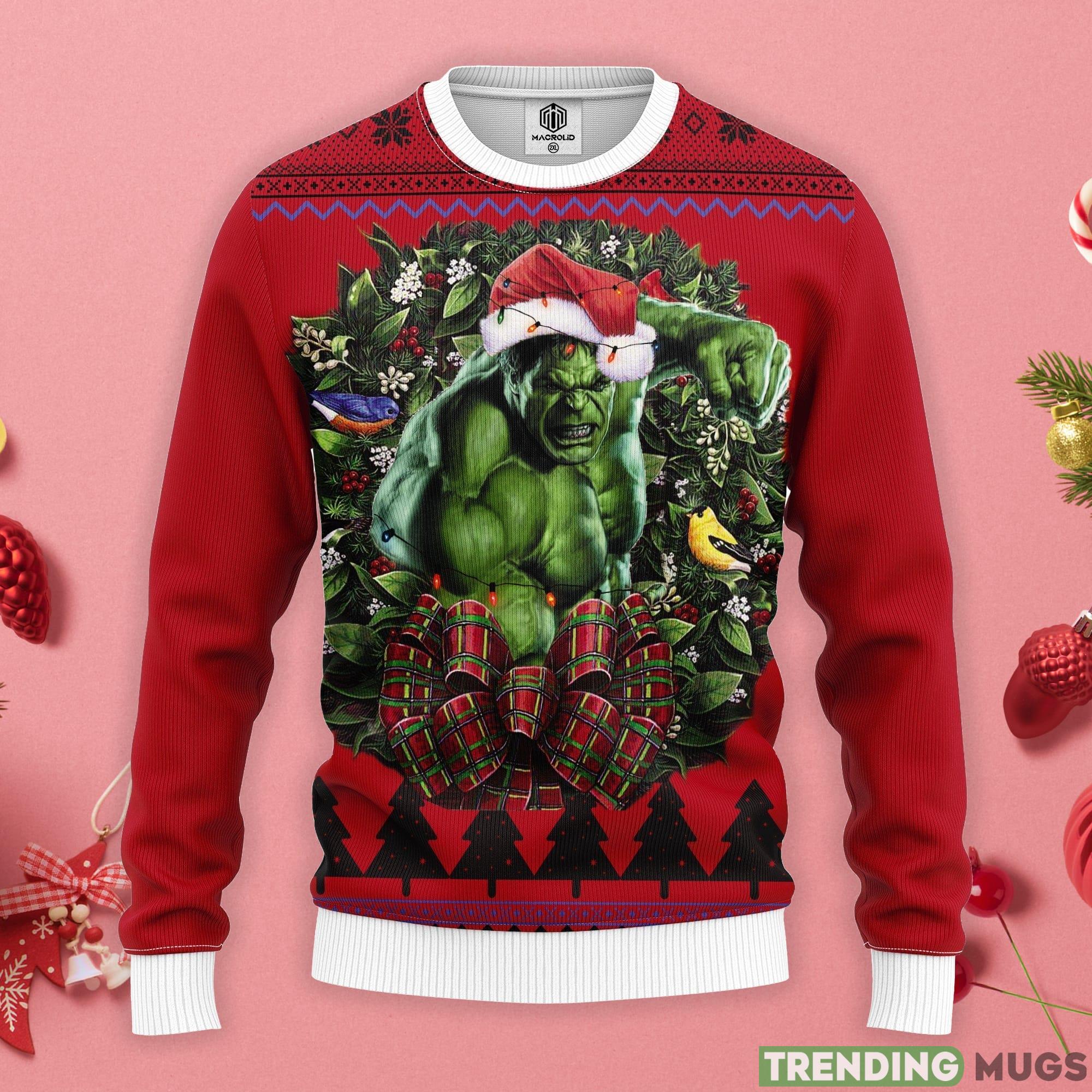 Incredible Hulk Noel Mc Thanksgiving Gift Christmas Sweater Product Photo 1