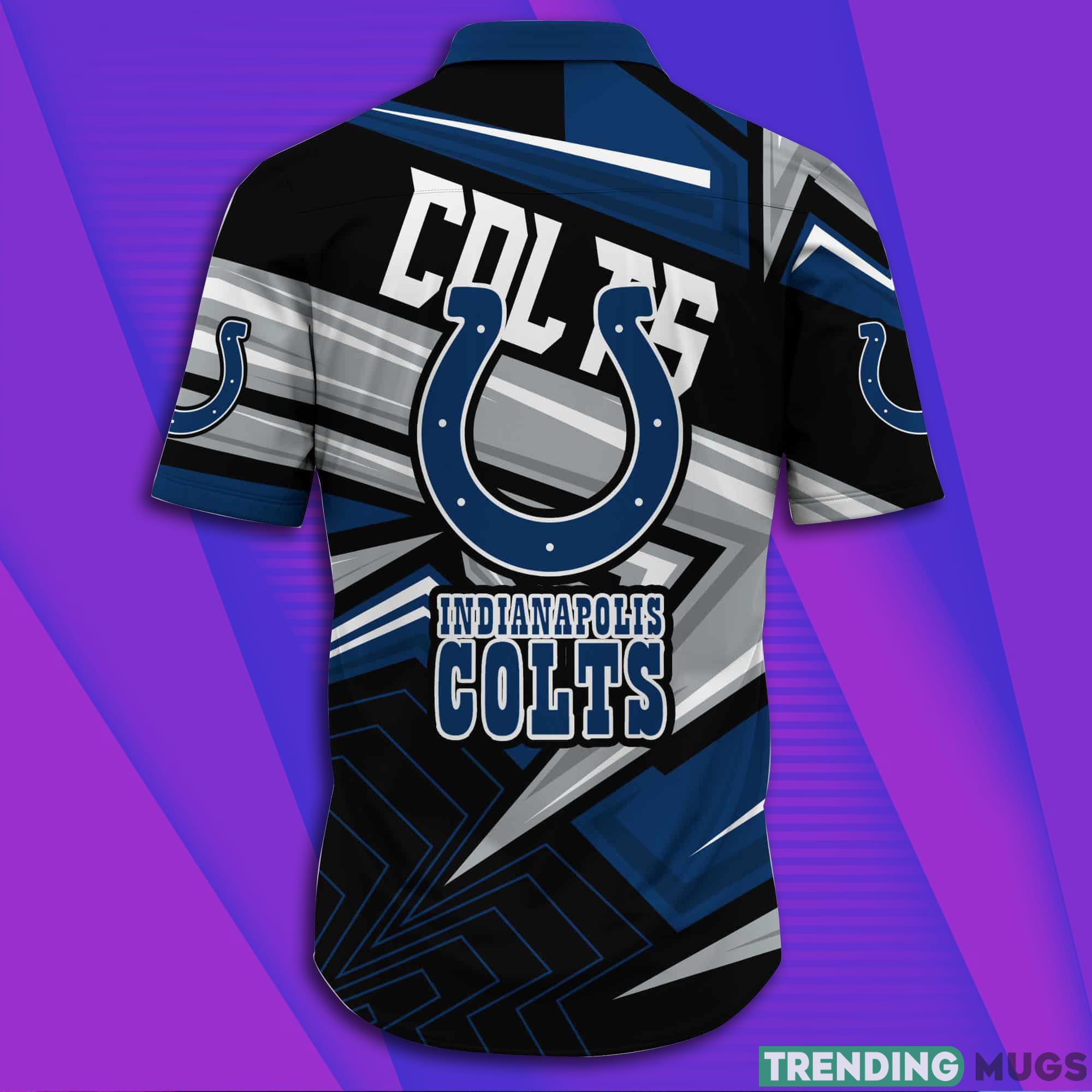 Indianapolis Colts NFL Full Print Short Sleeves Hawaiian Shirt Hawaiian Shirt Indianapolis Colts NFL Full Print Short Sleeves Hawaiian Shirt Hawaiian Shirt