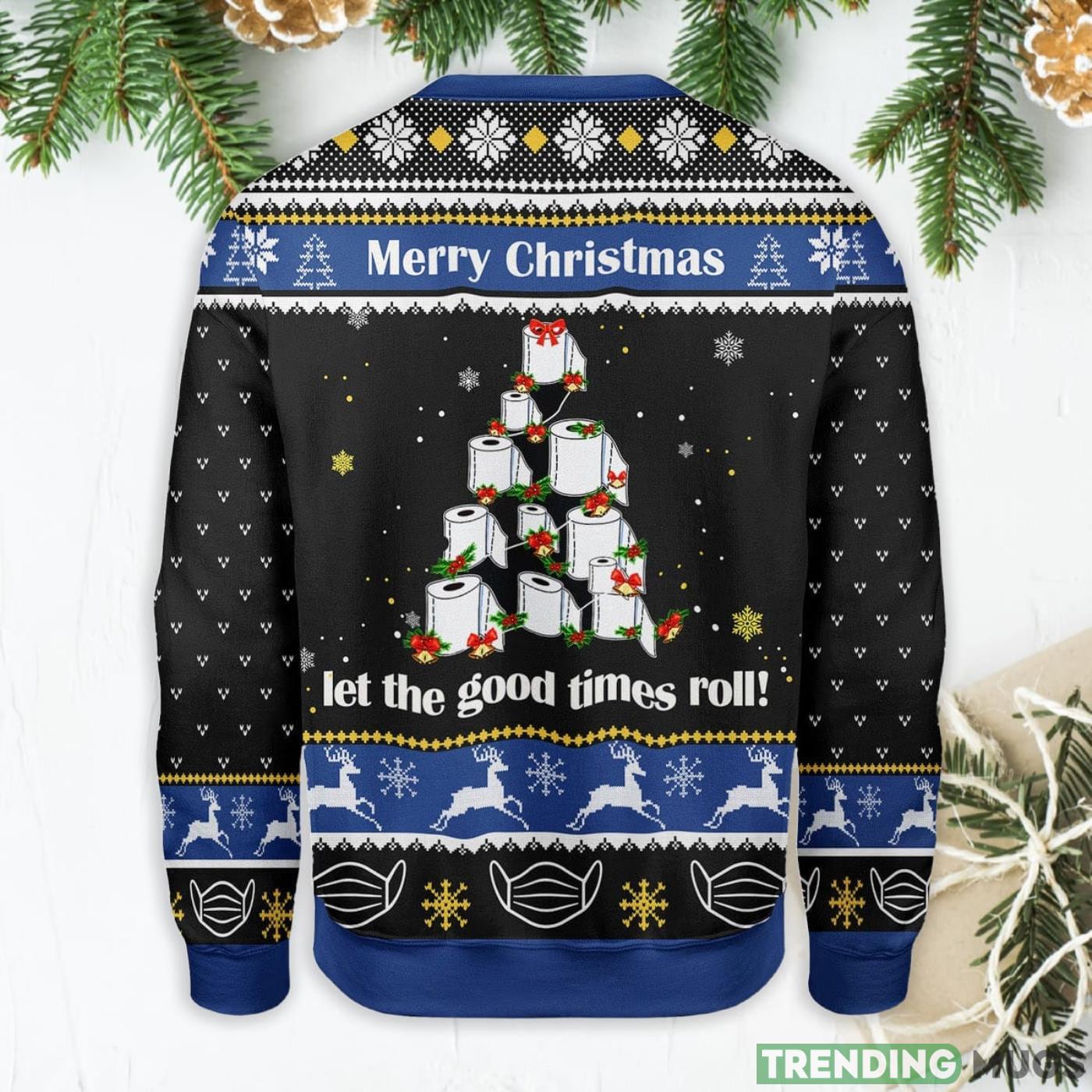 Let The Good Times Roll Ugly Christmas Sweater Sweater Let The Good Times Roll Ugly Christmas Sweater Sweater